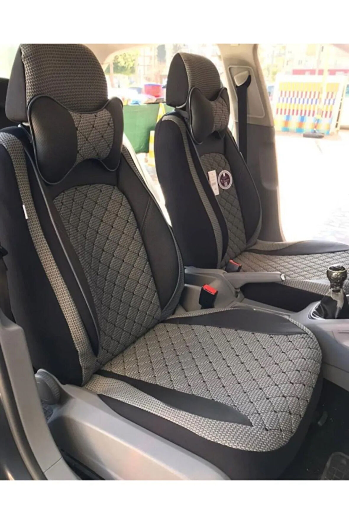 Universal Oto Koltuk Kılıfı Elit Jakar Nakışlı Kapitone - Bz509
