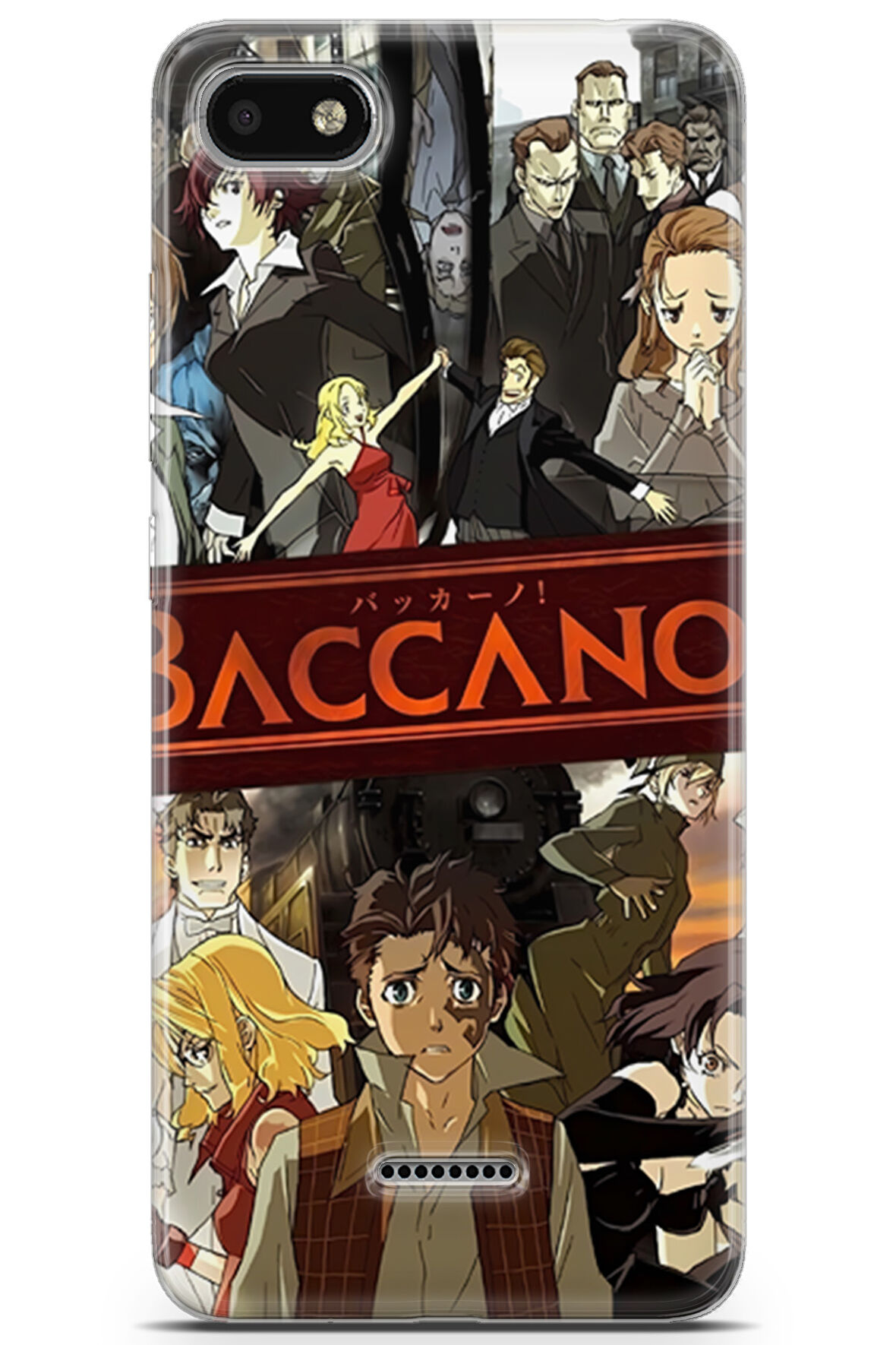 Xiaomi Redmi 6a uyumlu Anime 4 Baskılı Kapak Baccano Anime