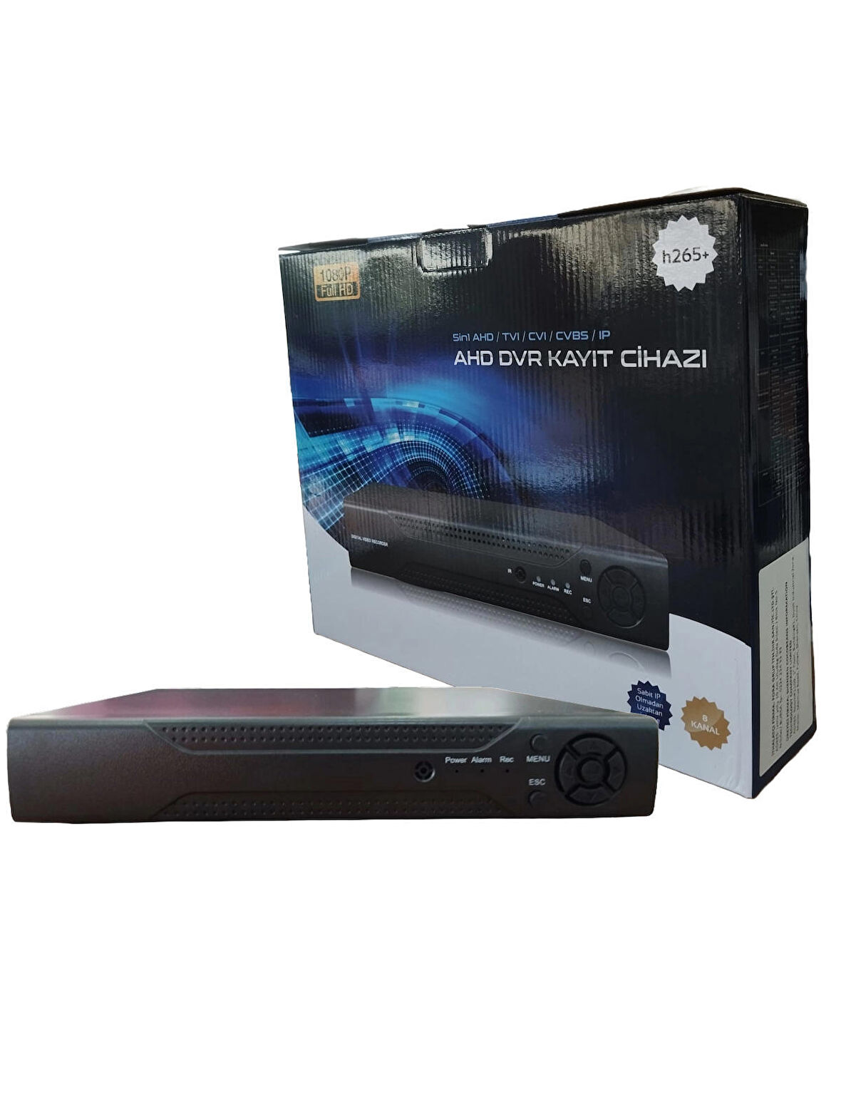 Technozi 8 Kanal Kayıt Cihazı DVR-XMEYE,H 265