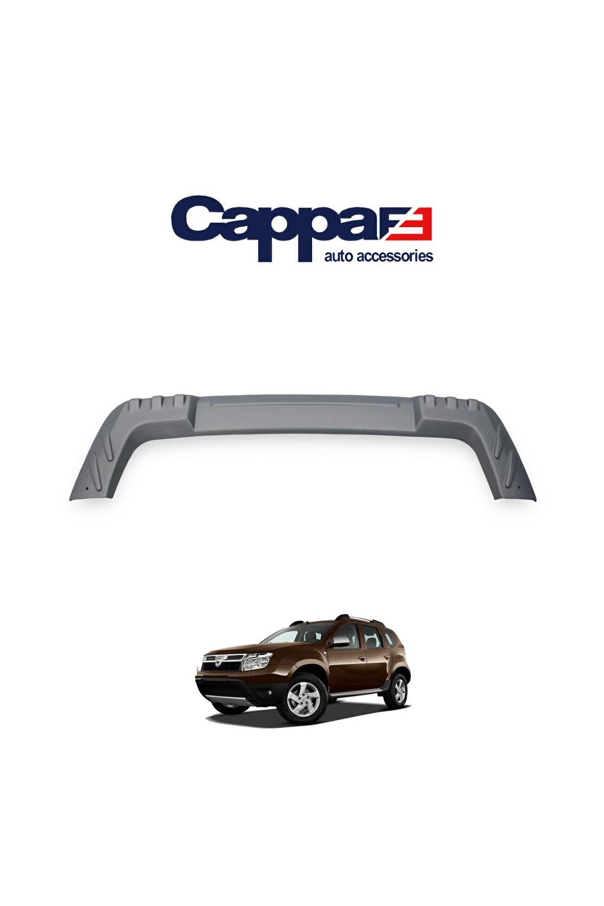 Dacia Duster Ön Tampon Difüzör Mat Gri 2010-2017