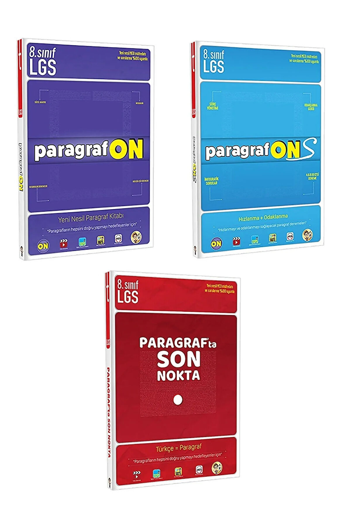 Tonguç Lgs Paragrafon / Paragrafons / Paragrafta Son Nokta / Soru Bankası Seti