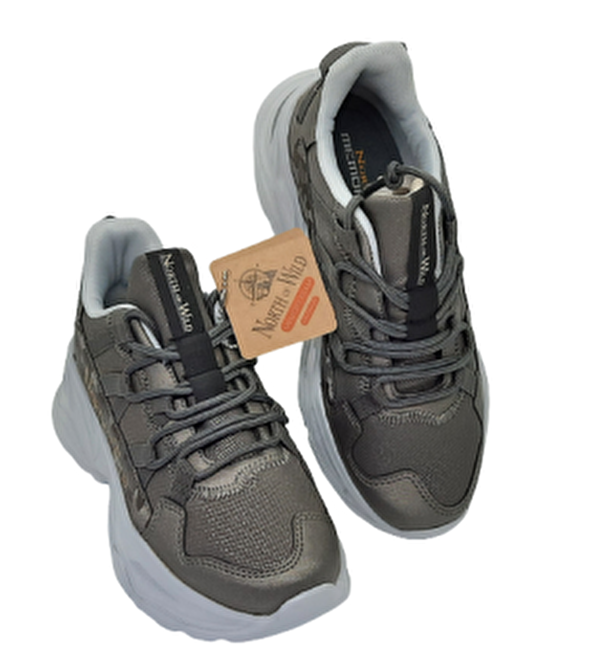 North Of Wild 21KZ BAGAN Bronz Numara 40 Memory Foam İç Taban BRONZ Sneakers Bayan Günlük Spor Ayakkabı