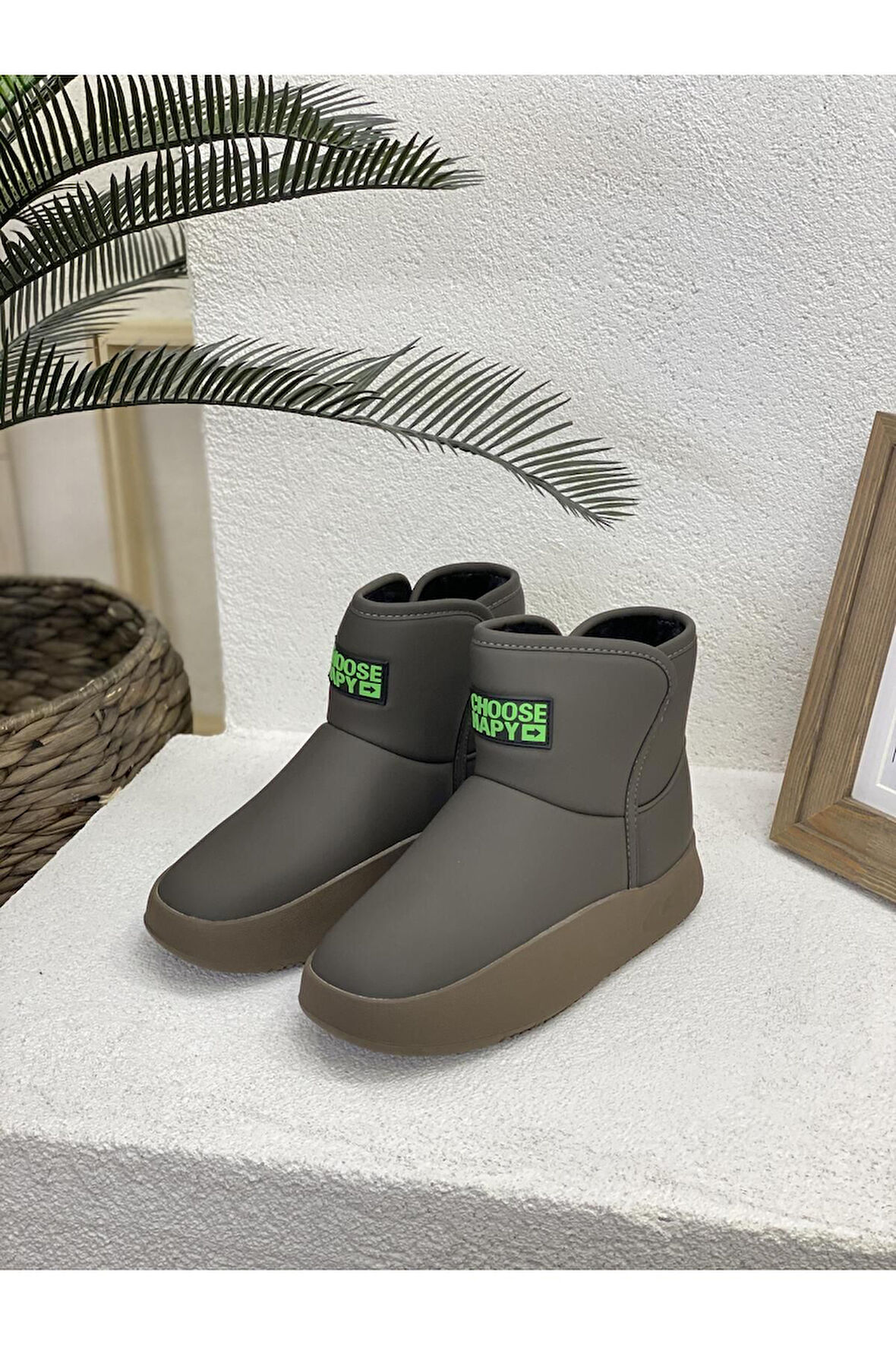 24K379-1 İÇİ KÜRKLÜ KALIN TABAN BİLEK BOY BOT