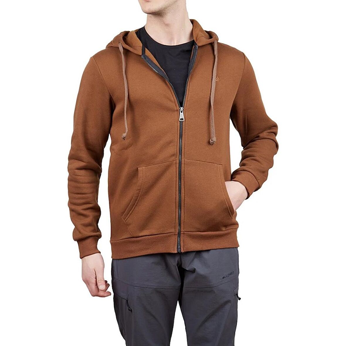 Alpinist Covert Tam Fermuarlı Erkek Sweatshirt