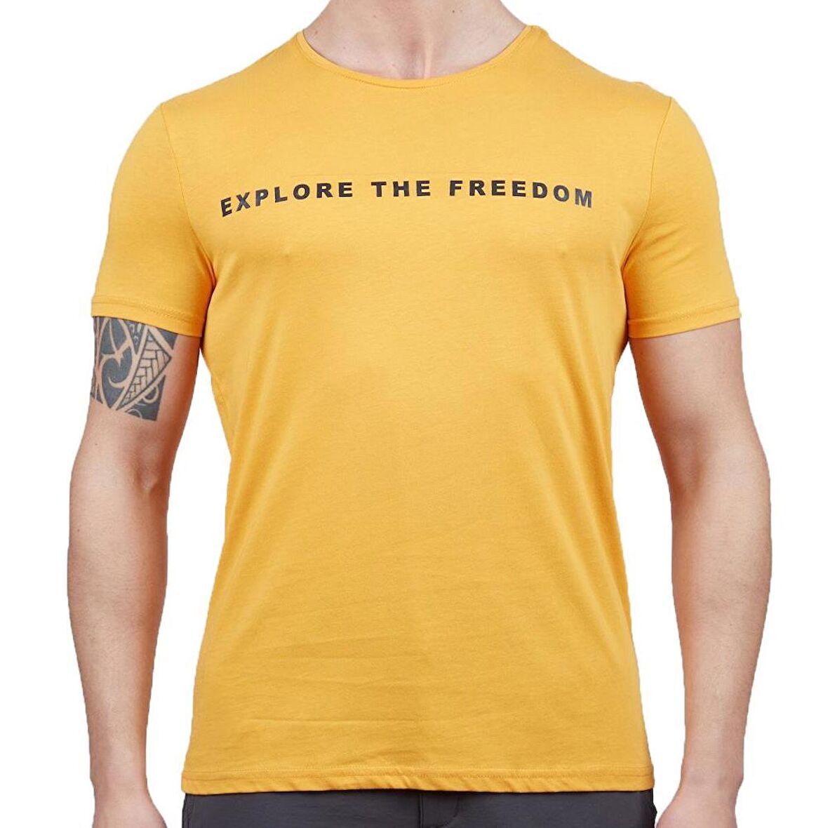 600604 Alpinist Vassi Erkek T-Shirt Hardal M