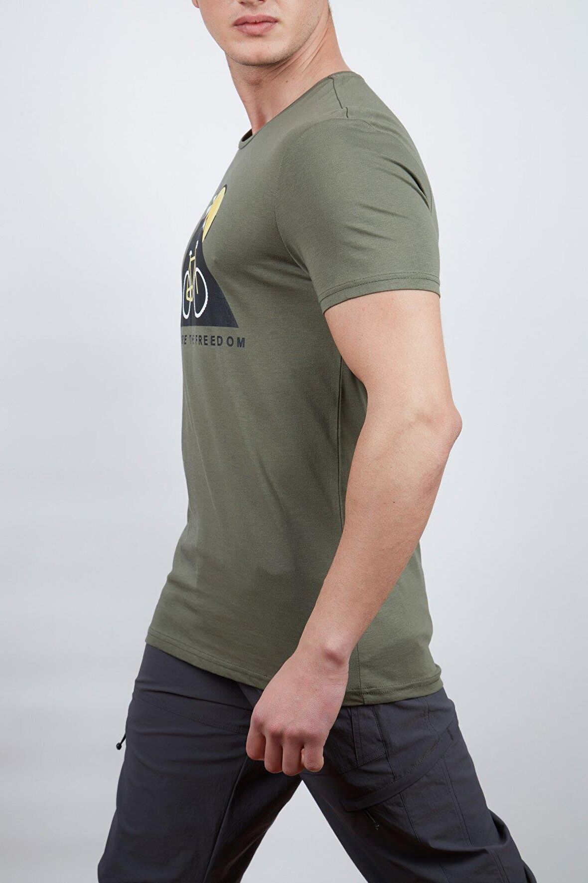 Alpinist Tarius Erkek T-Shirt Yeşil