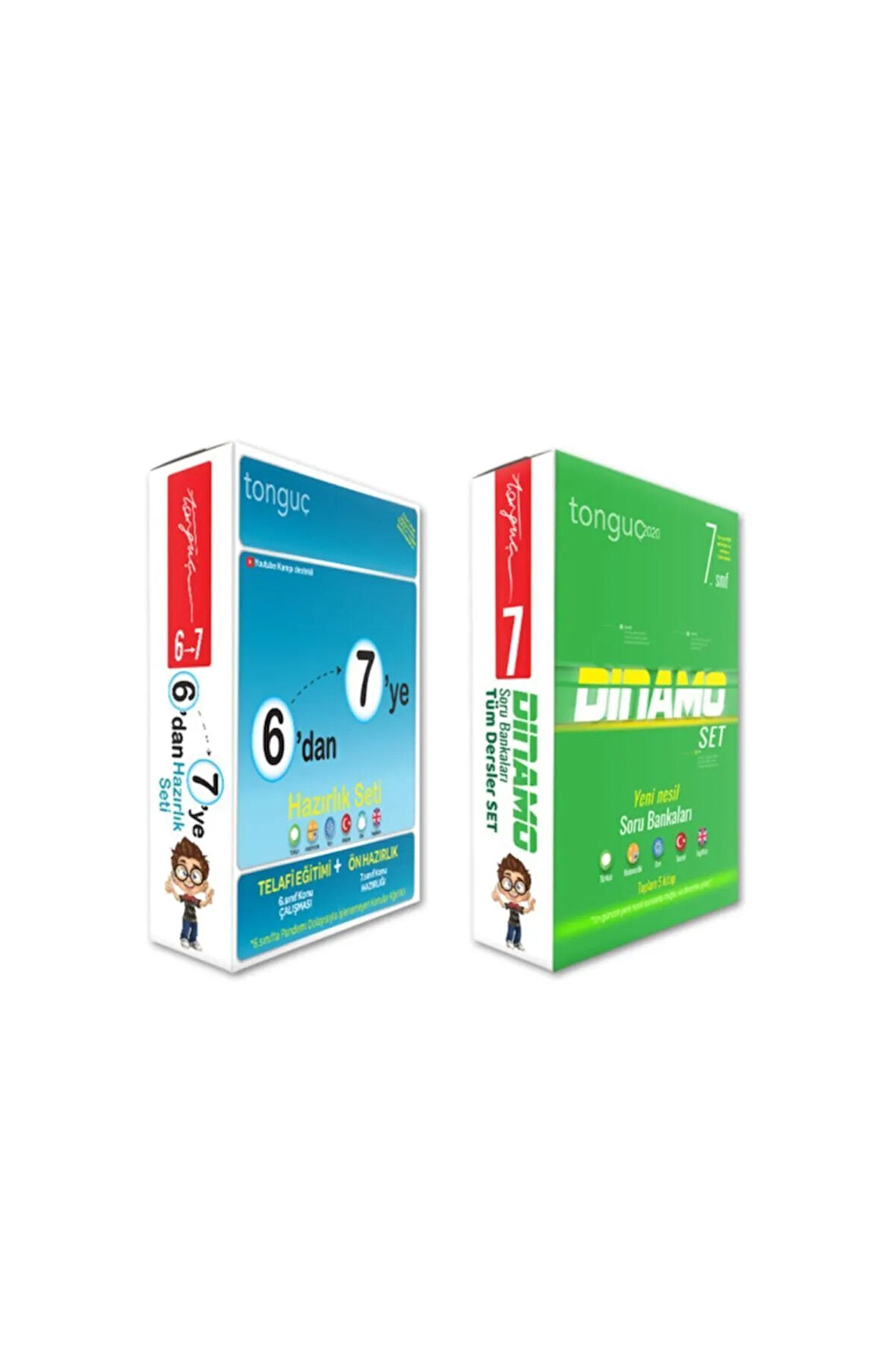 7. Sınıf 6 Dan 7 Ye Hazırlık Seti Dinamo Soru Bankası Set 8 Kitap
