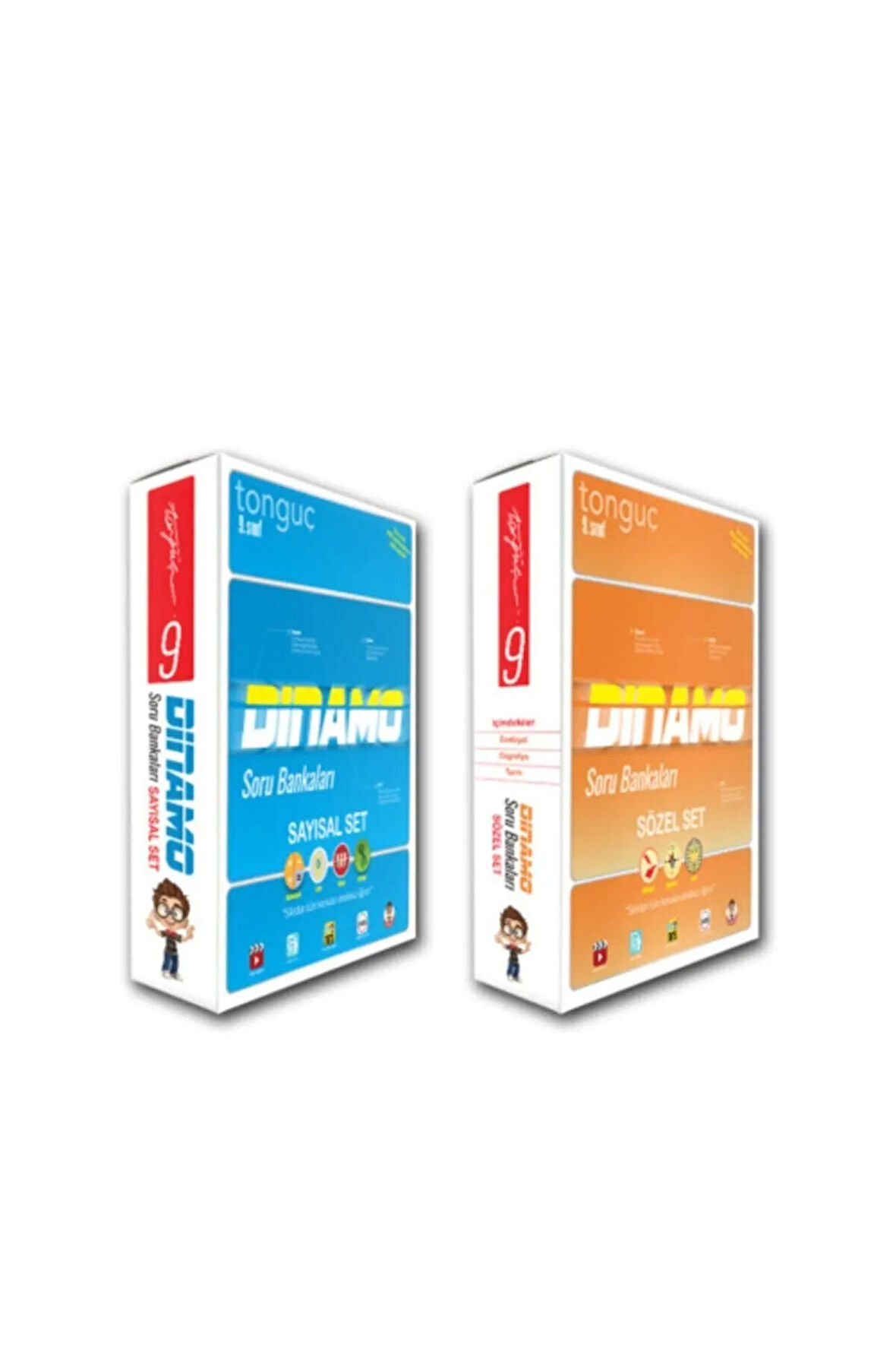 9. Sınıf Dinamo Soru Bankası Sayısal Sözel Set 7 Kitap