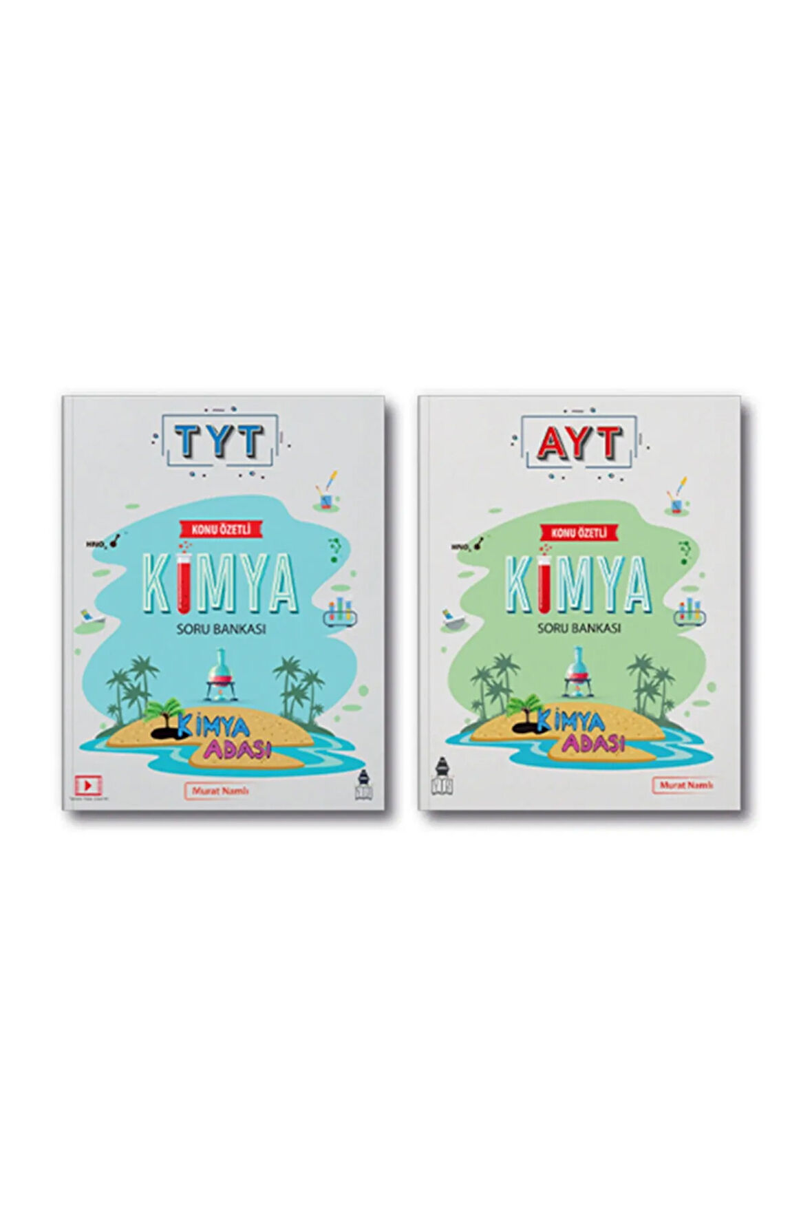 Kimya Adası Tyt Ayt Konu Özetli Kimya Soru Bankası Seti 2 Kitap