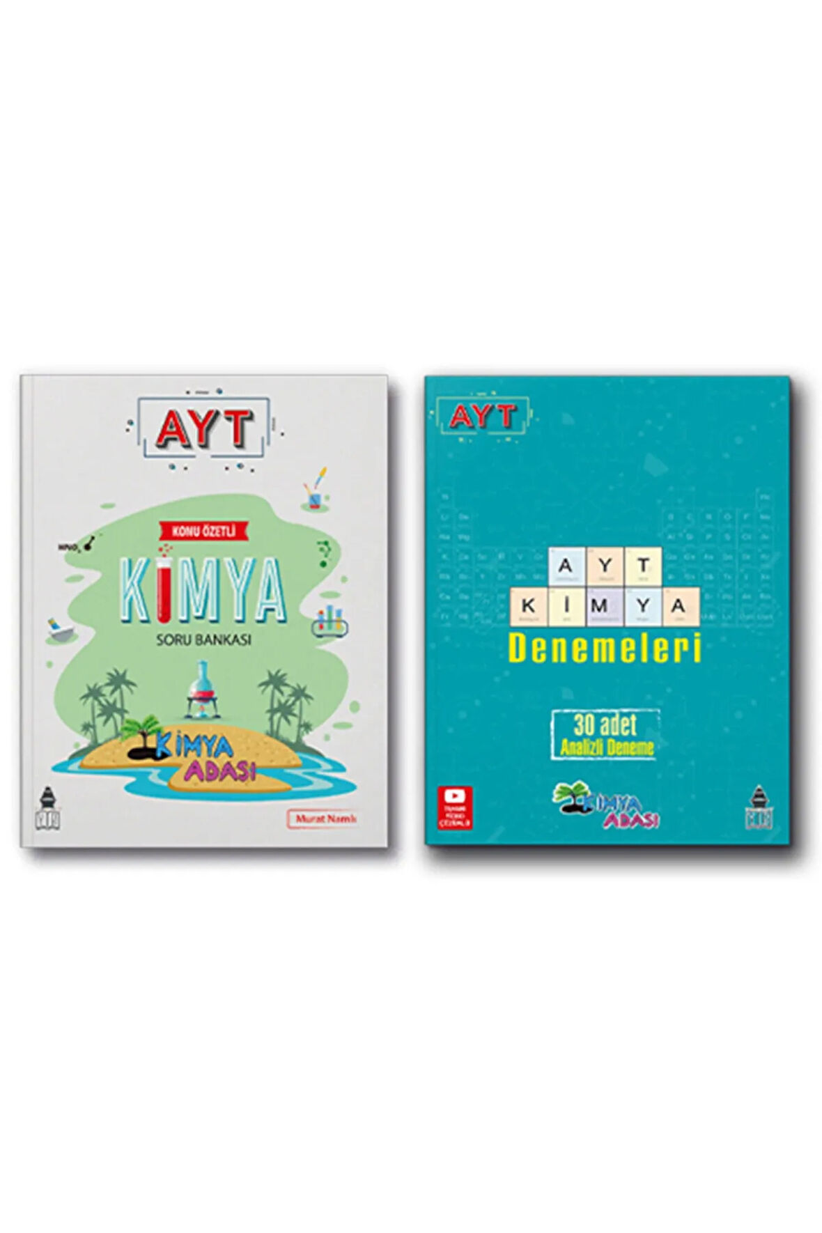 Kimya Adası Ayt Konu Özetli Soru Bankası Deneme Seti 2 Kitap