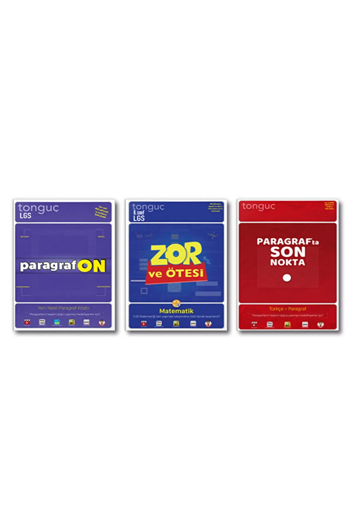 8. Sınıf Lgs Zor Ve Ötesi Paragrafon Paragrafta Son Nokta Set 3 Kitap