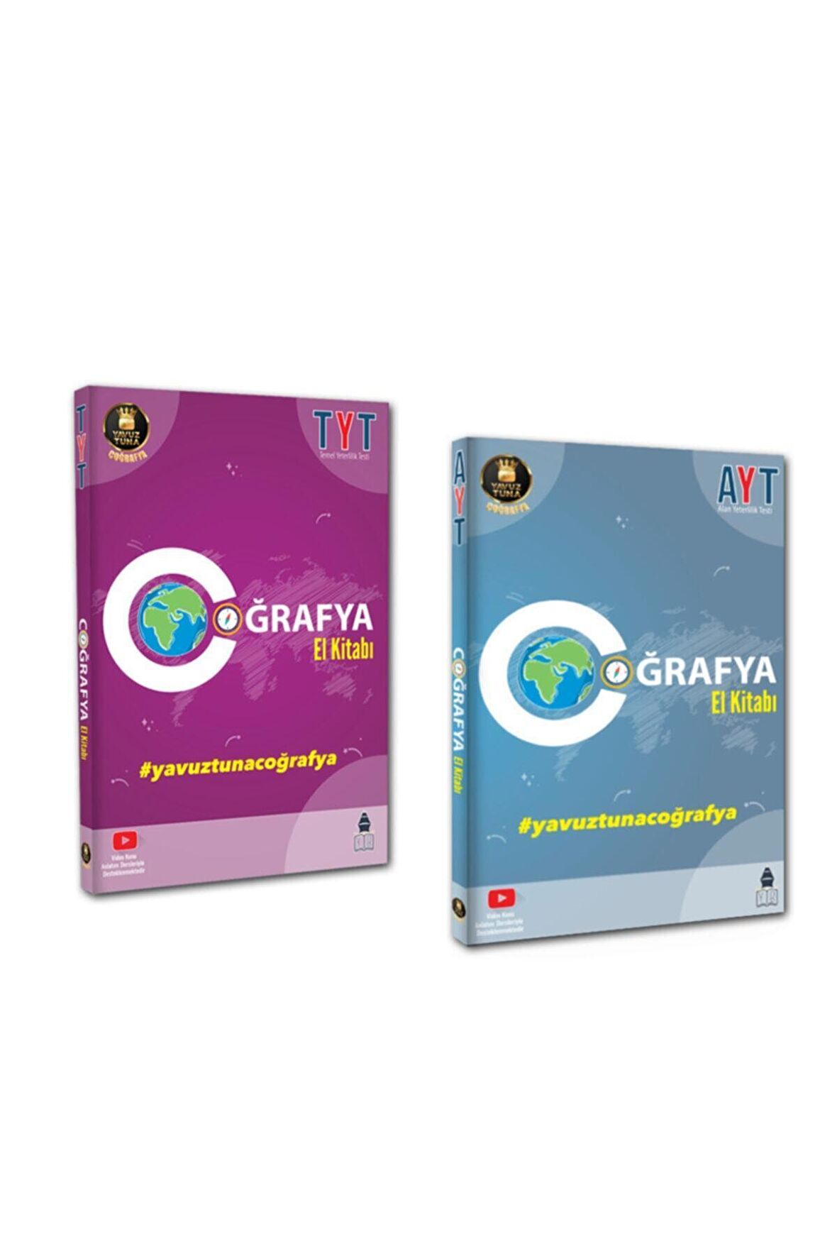 Yavuz Tuna Tyt Ayt Coğrafya El Kitabı Konu Anlatımlı Set 2 Kitap