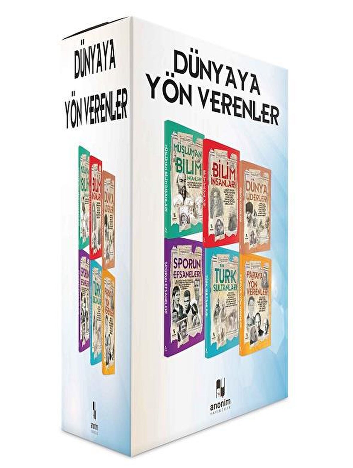 Dünyaya Yön Verenler Seti - 6 Kitap Takım Kitap