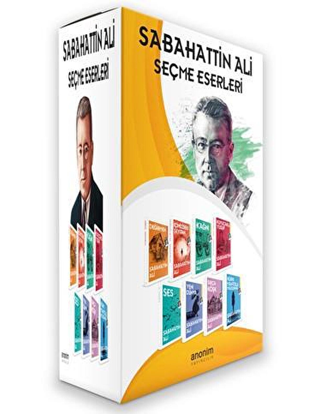 Sabahattin Ali Seçme Eserleri Seti - 8 Kitap Takım