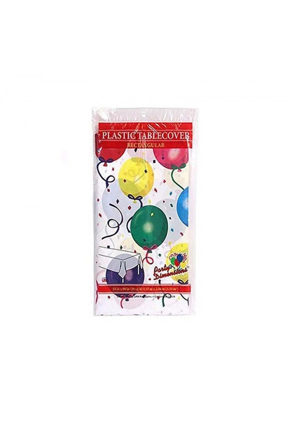 Roll Up Plastik Masa Örtüsü Balonlu Plastik 137x244