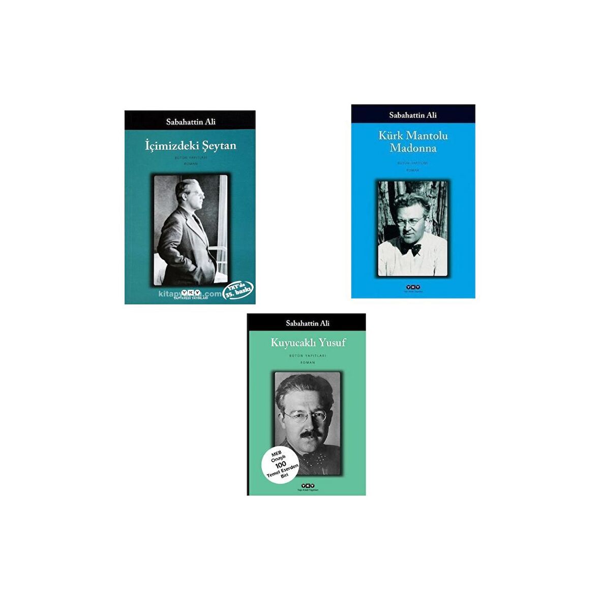 Sabahattin Ali Seti 3 Kitap Takım