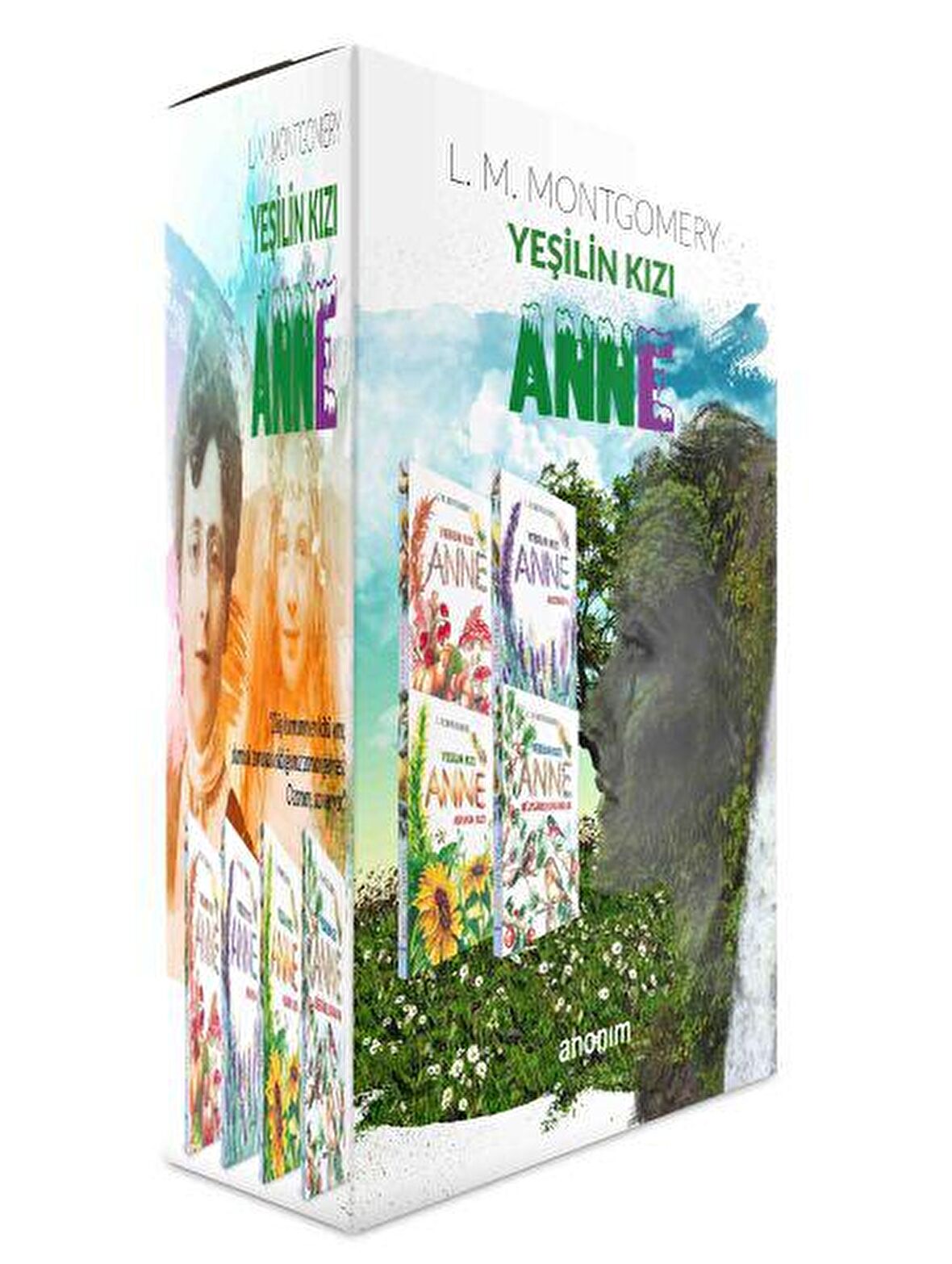 Yeşilin Kızı Anne (4 Kitap Takım)