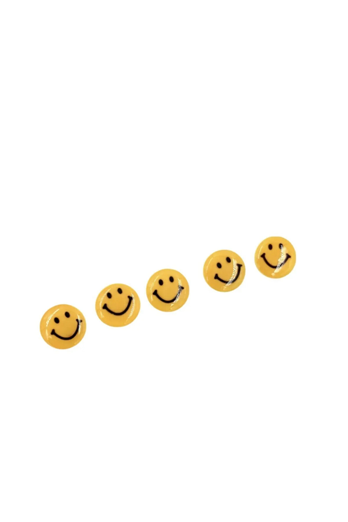 5 Adet 15 Mm Emoji Düğme (MODEL 2)