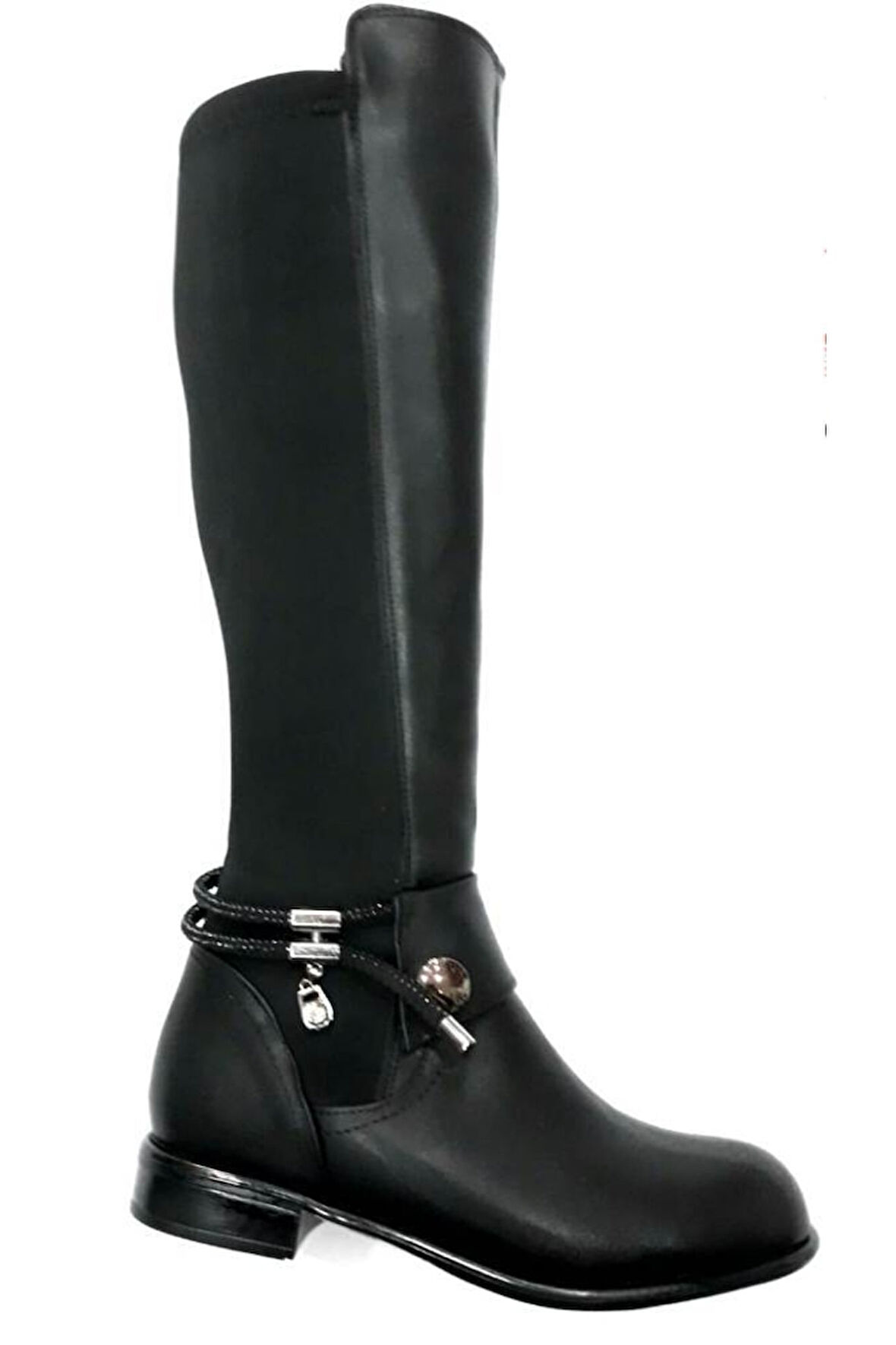 409032 Kadın Fermuarlı Riklalı Çizme