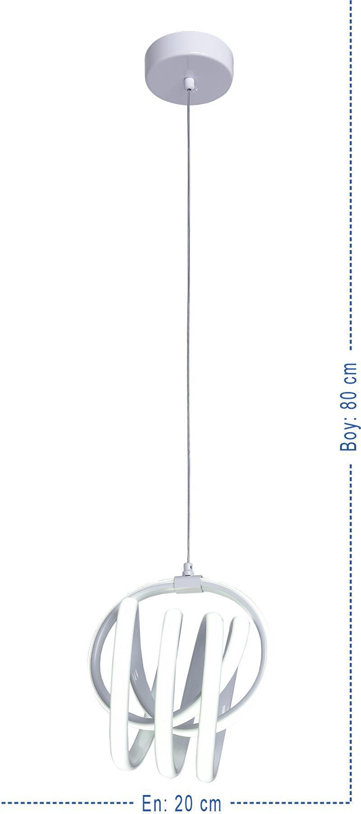 Yay Küçük 40 W Led Modern RGB LEDLİ