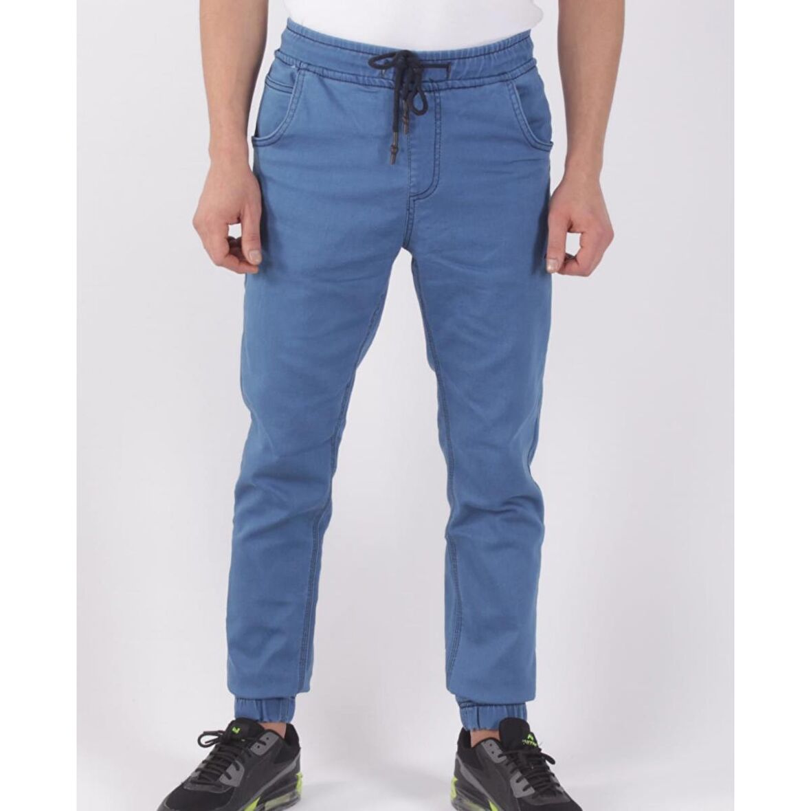 BLACK STEEL BEL VE PAÇA LASTİKLİ JOGGER PANTOLON-13000