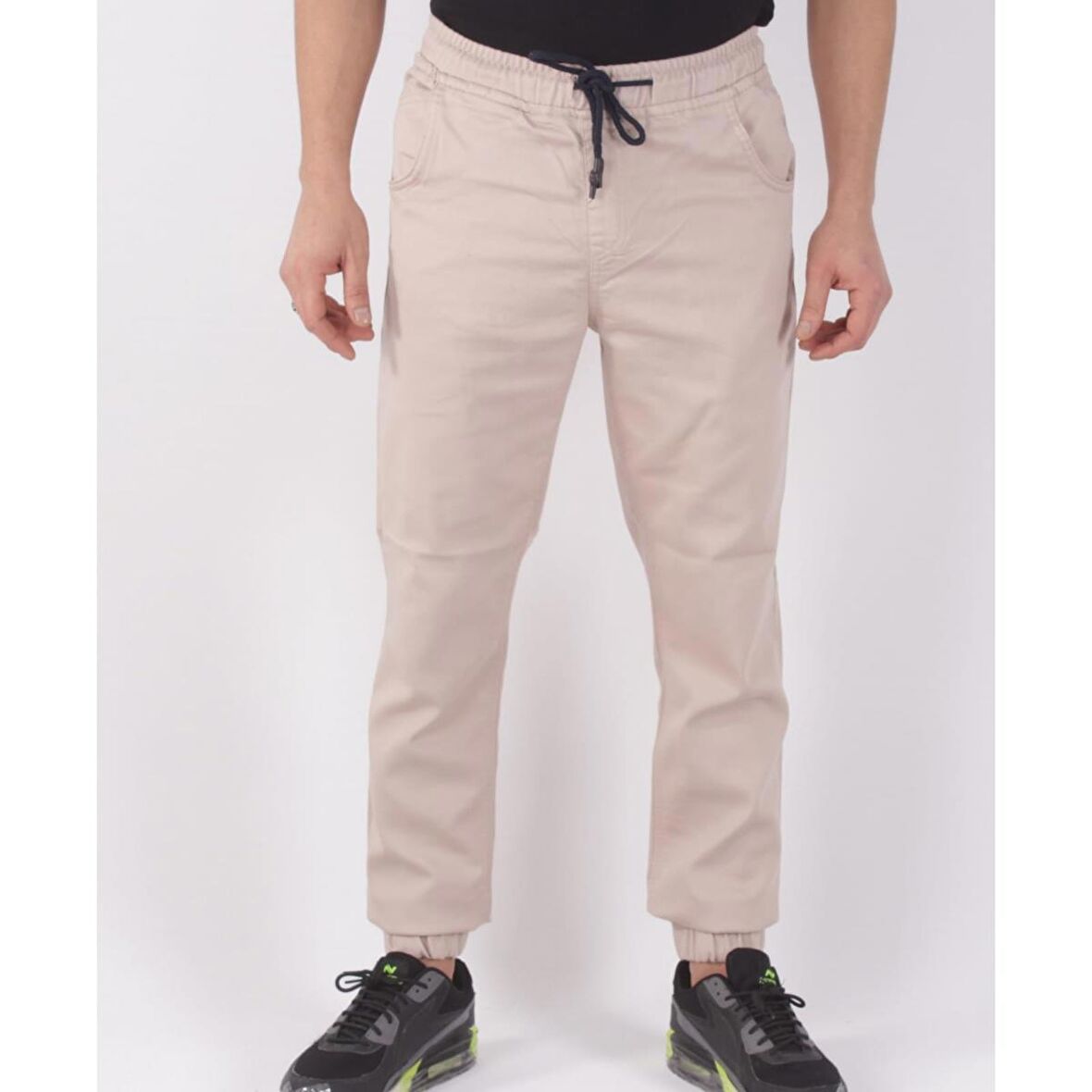 BLACK STEEL BEL VE PAÇA LASTİKLİ JOGGER PANTOLON-13000