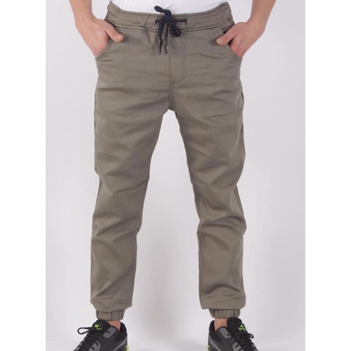 BLACK STEEL BEL VE PAÇA LASTİKLİ JOGGER PANTOLON-13000