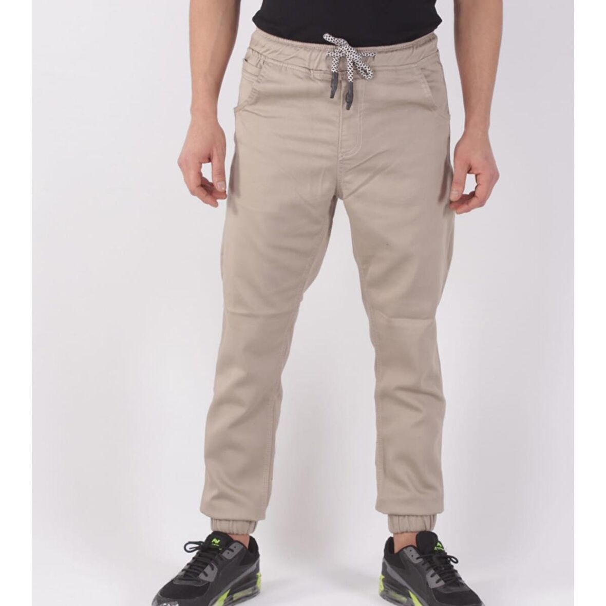 BLACK STEEL BEL VE PAÇA LASTİKLİ JOGGER PANTOLON-13000