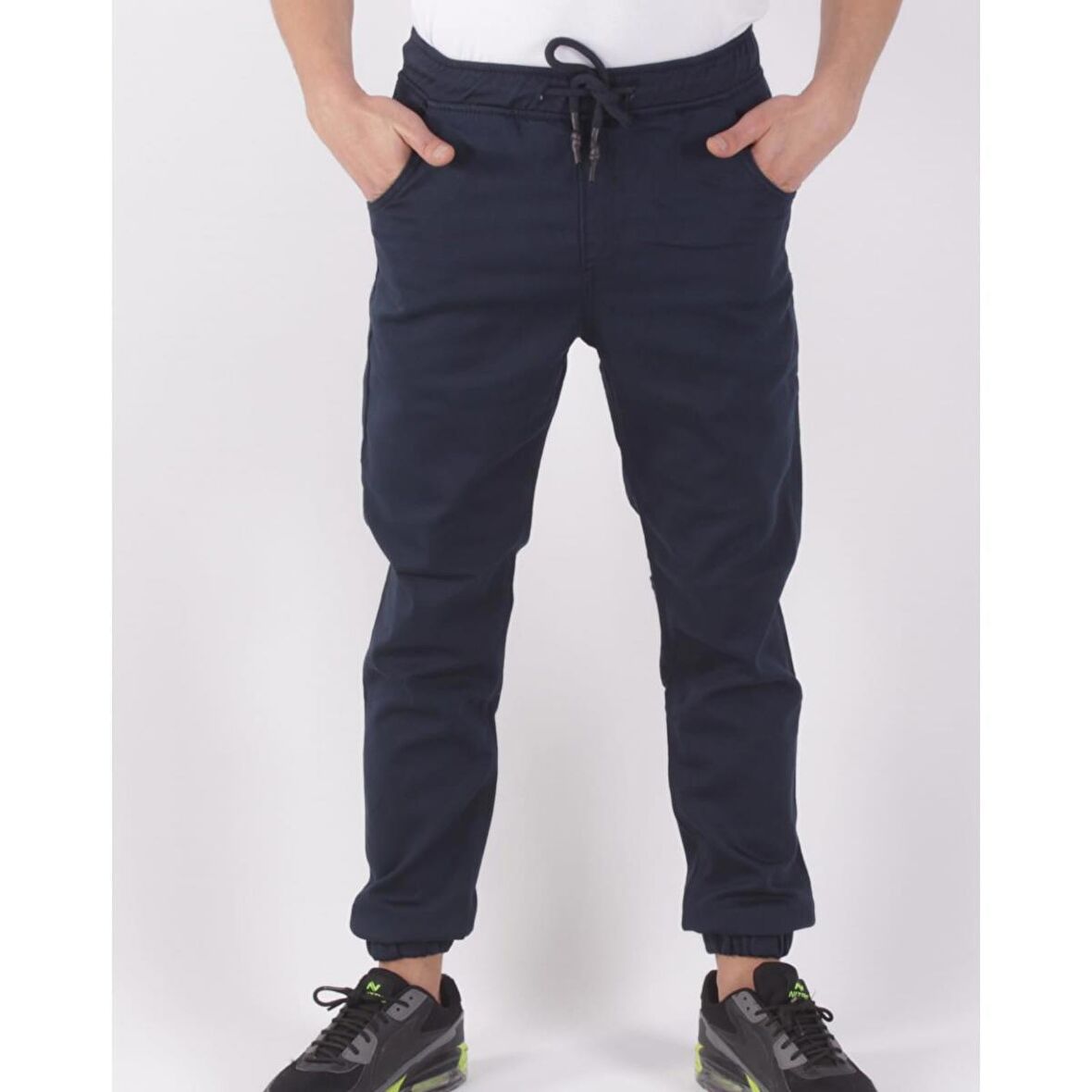 BLACK STEEL BEL VE PAÇA LASTİKLİ JOGGER PANTOLON-13000