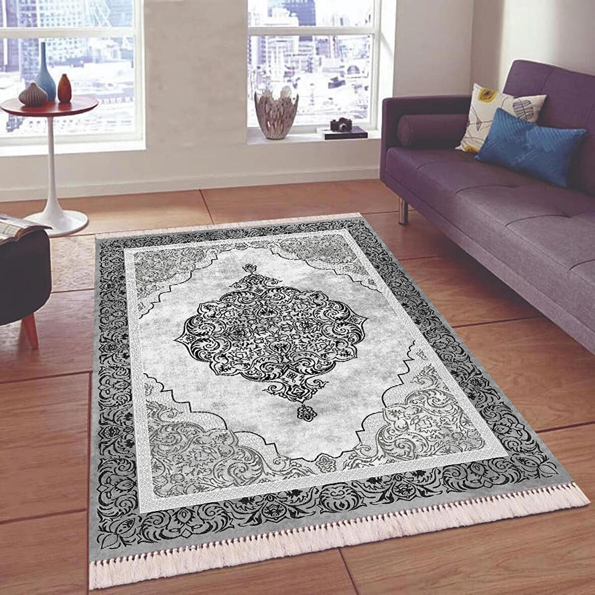DİJİTAL BASKILI PVC TABAN KAYMAZ HALI