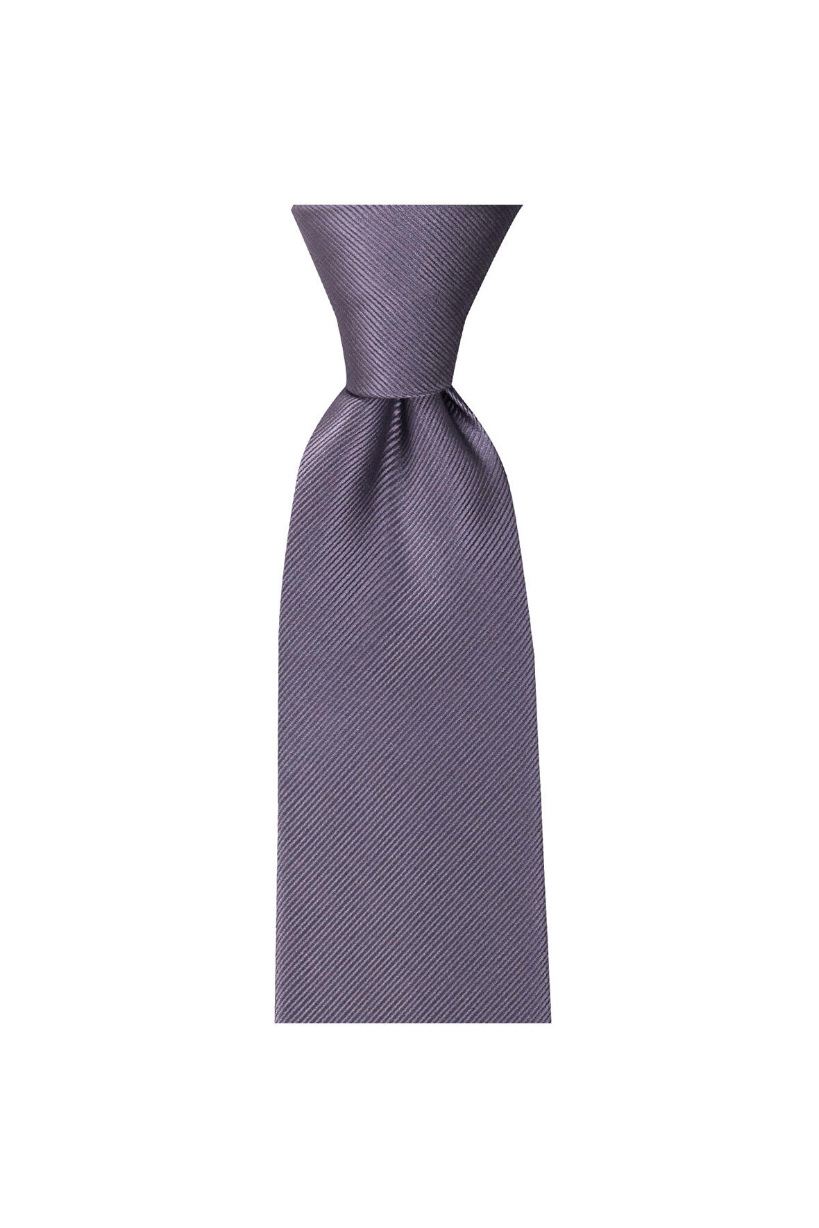 Gri çizgili 8 cm genişliğinde kravat