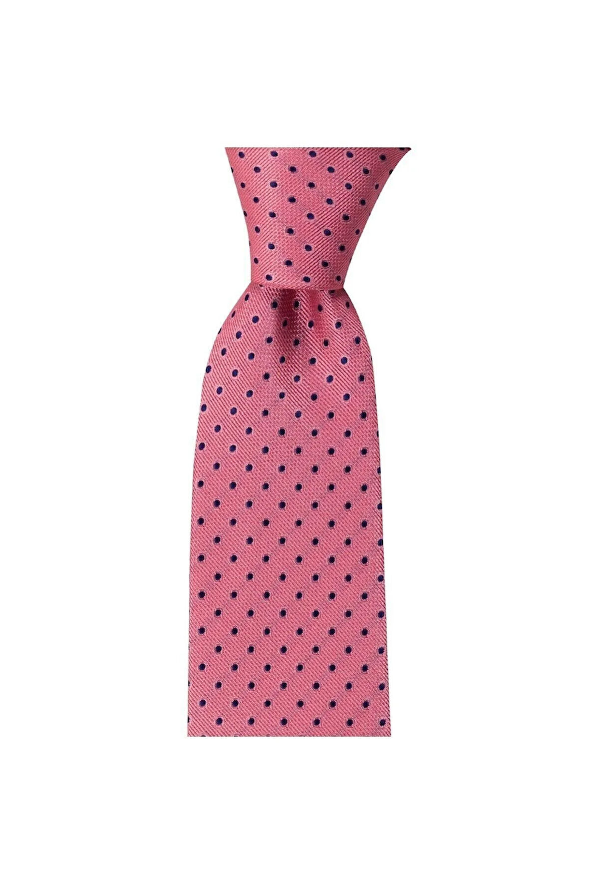 Pembe Desenli 8 Cm Genişliğinde Mendilli Kravat