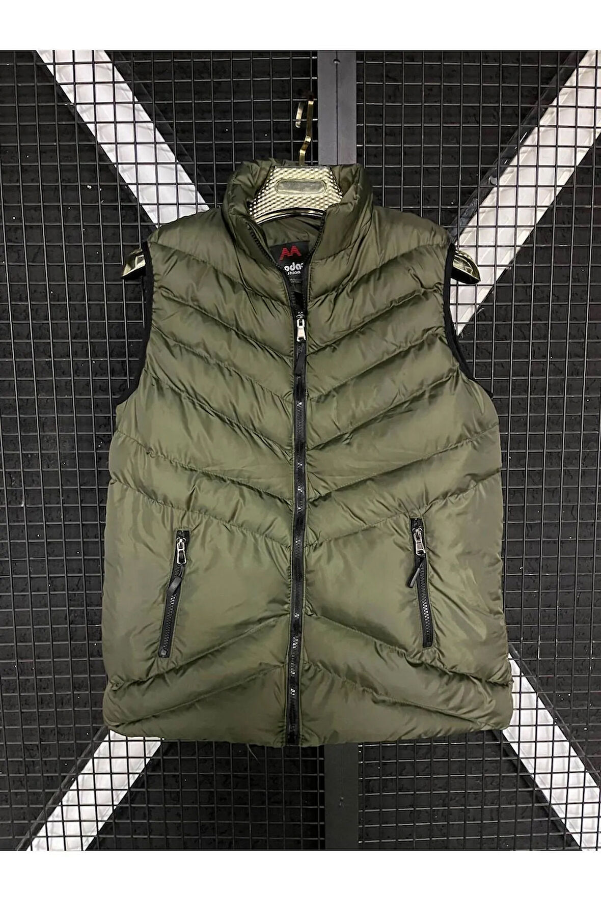 Erkek Lacivert Vip Model Spor Dolum Şişme Yelek