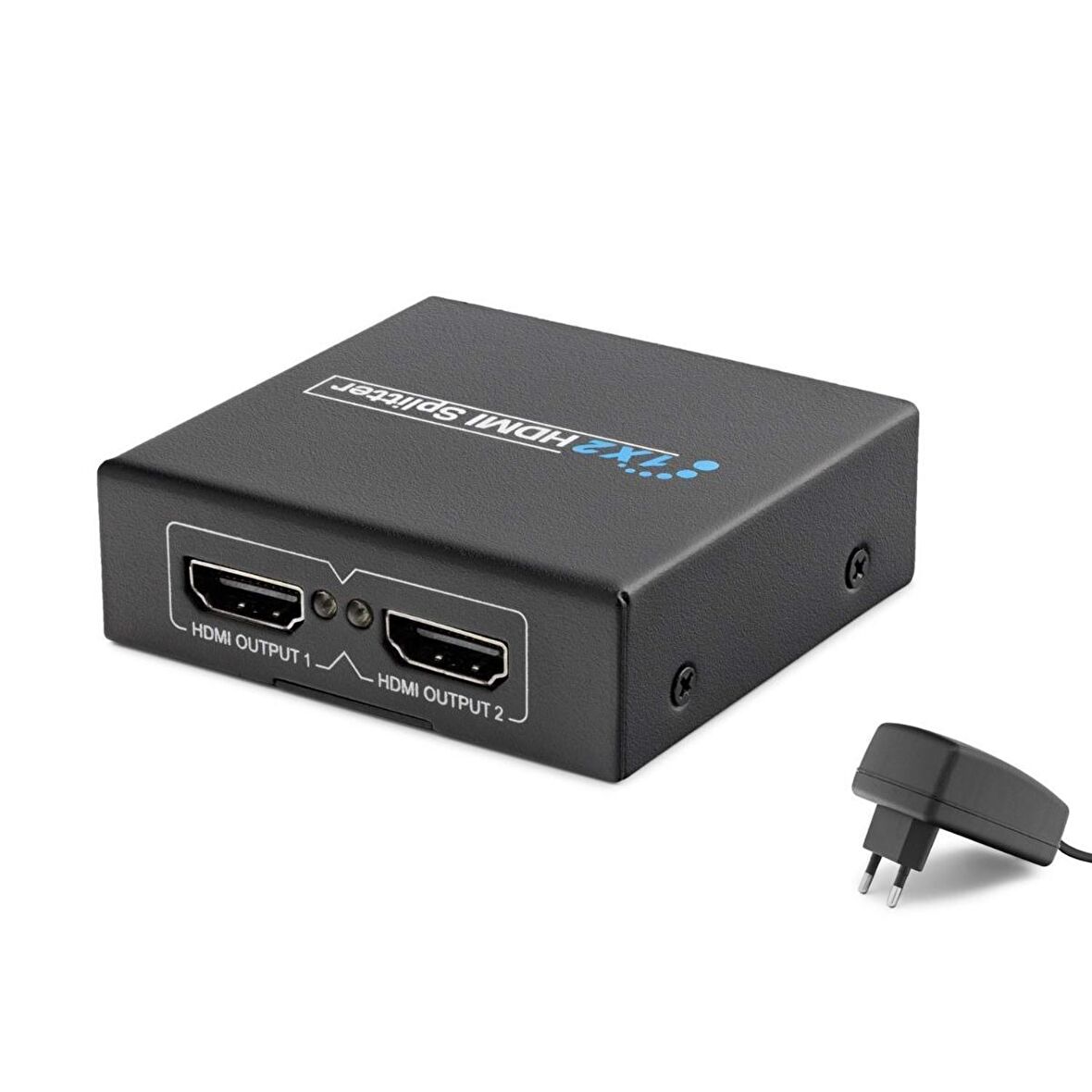 HDMI SPLİTTER 1.4V 1080P 3D 1 GİRİŞ 2 ÇIKIŞ HADRON HDX-1284