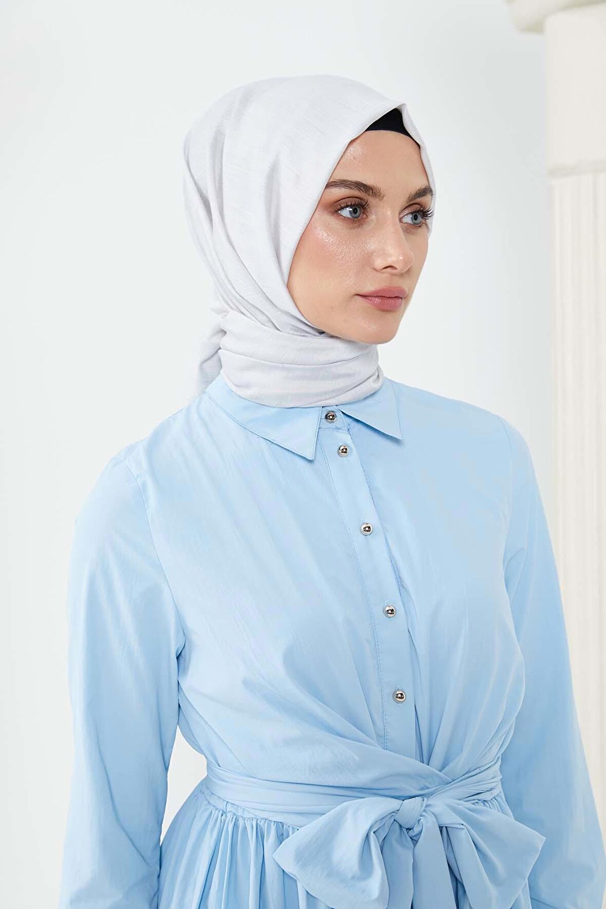 SETRMS TAŞ Desenli S Motif Modal İpek Şal 242905218