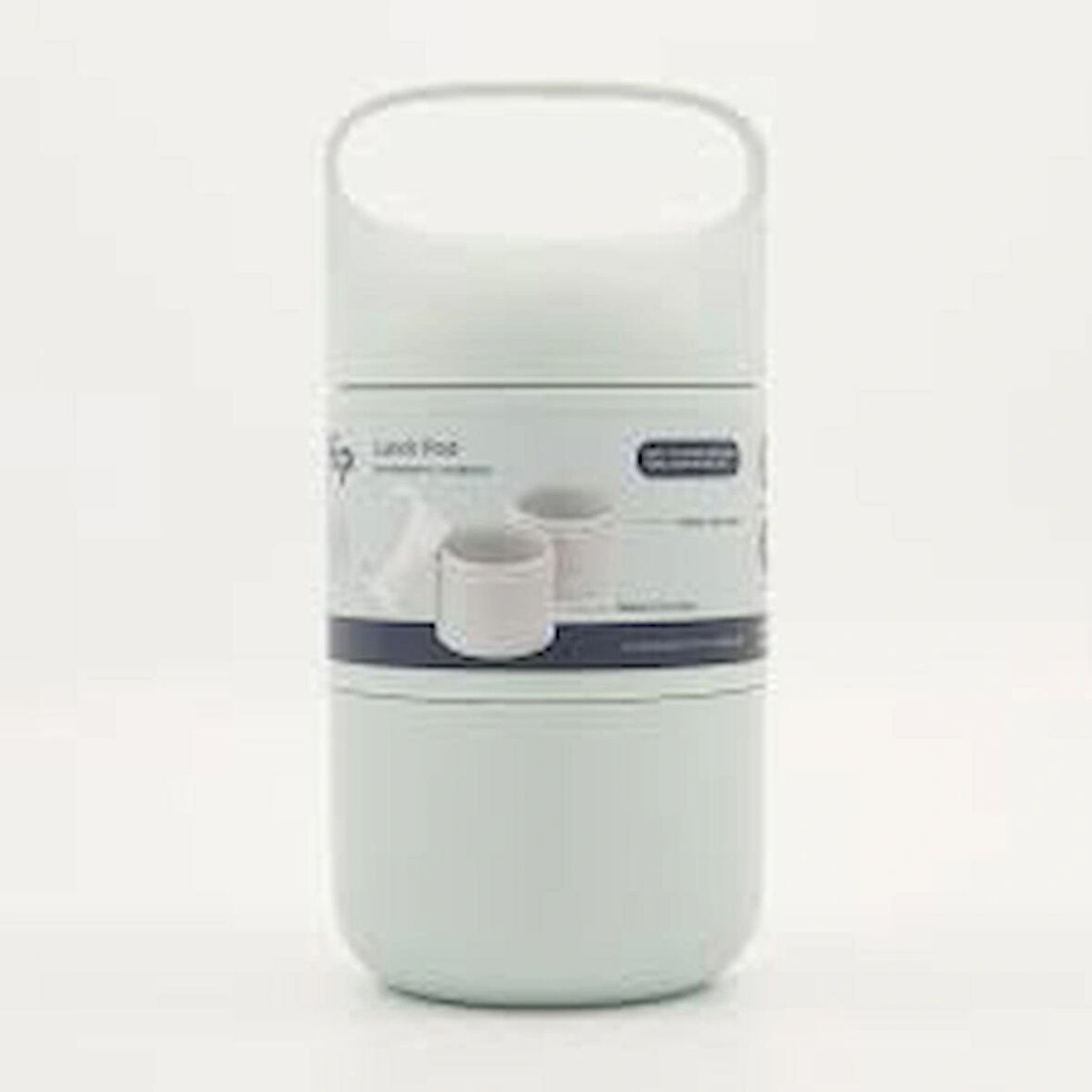 Hip  Three Piece Sky Reusable Lunch Pod 1.1L ,Üç Parçalı Sky Yeniden Kullanılabilir Öğle Yemeği Kabı 1.1L