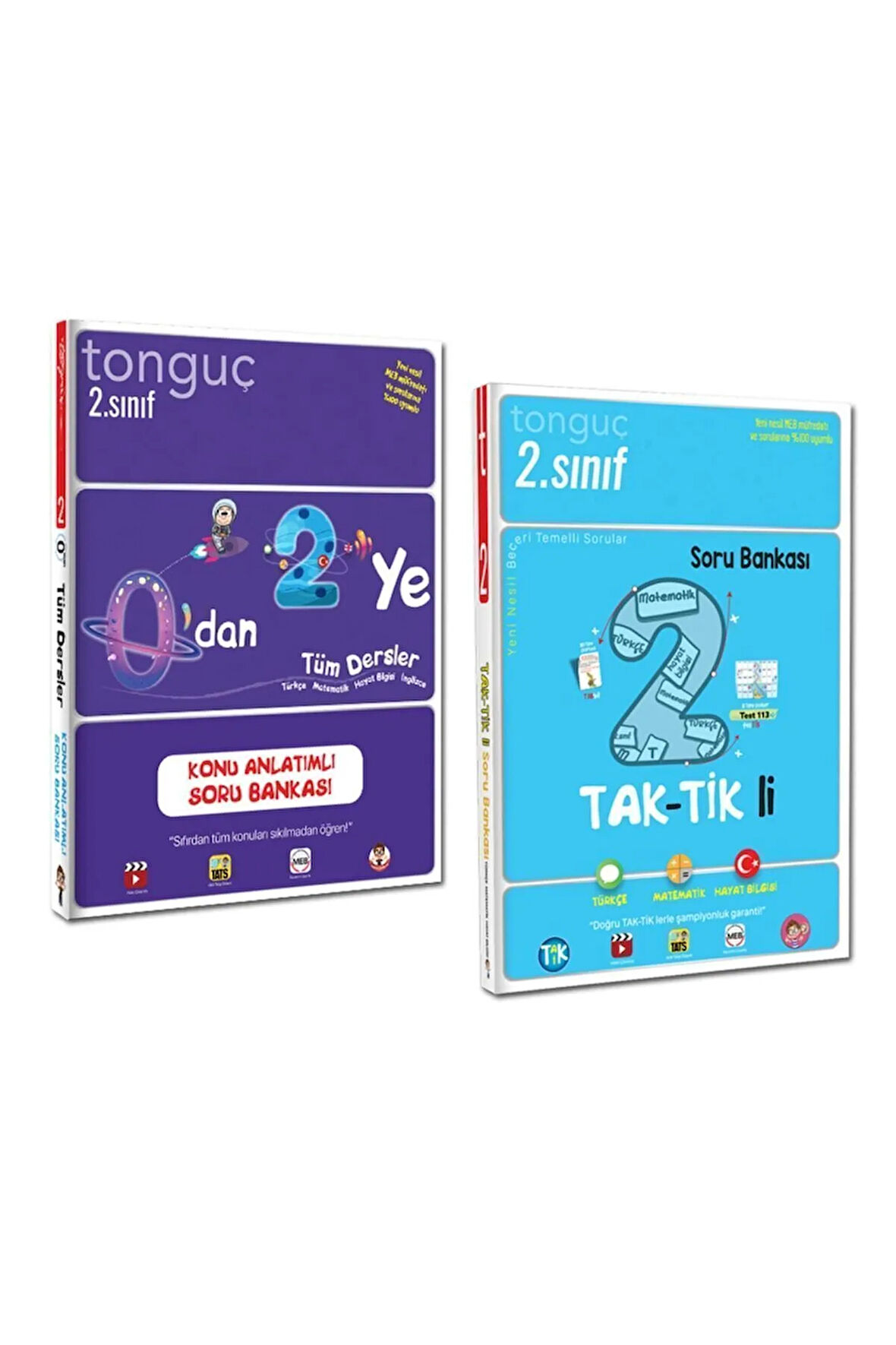 2. Sınıf 0 Dan 2 Ye Konu Anlatımlı Soru Bankası Taktikli Soru Bankası Set 2 Kitap