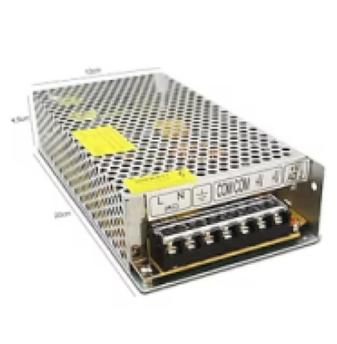 Ztech zr-150-15 12V 15A Adaptör 12 Volt 15 Amper Metal Kasa Adaptör