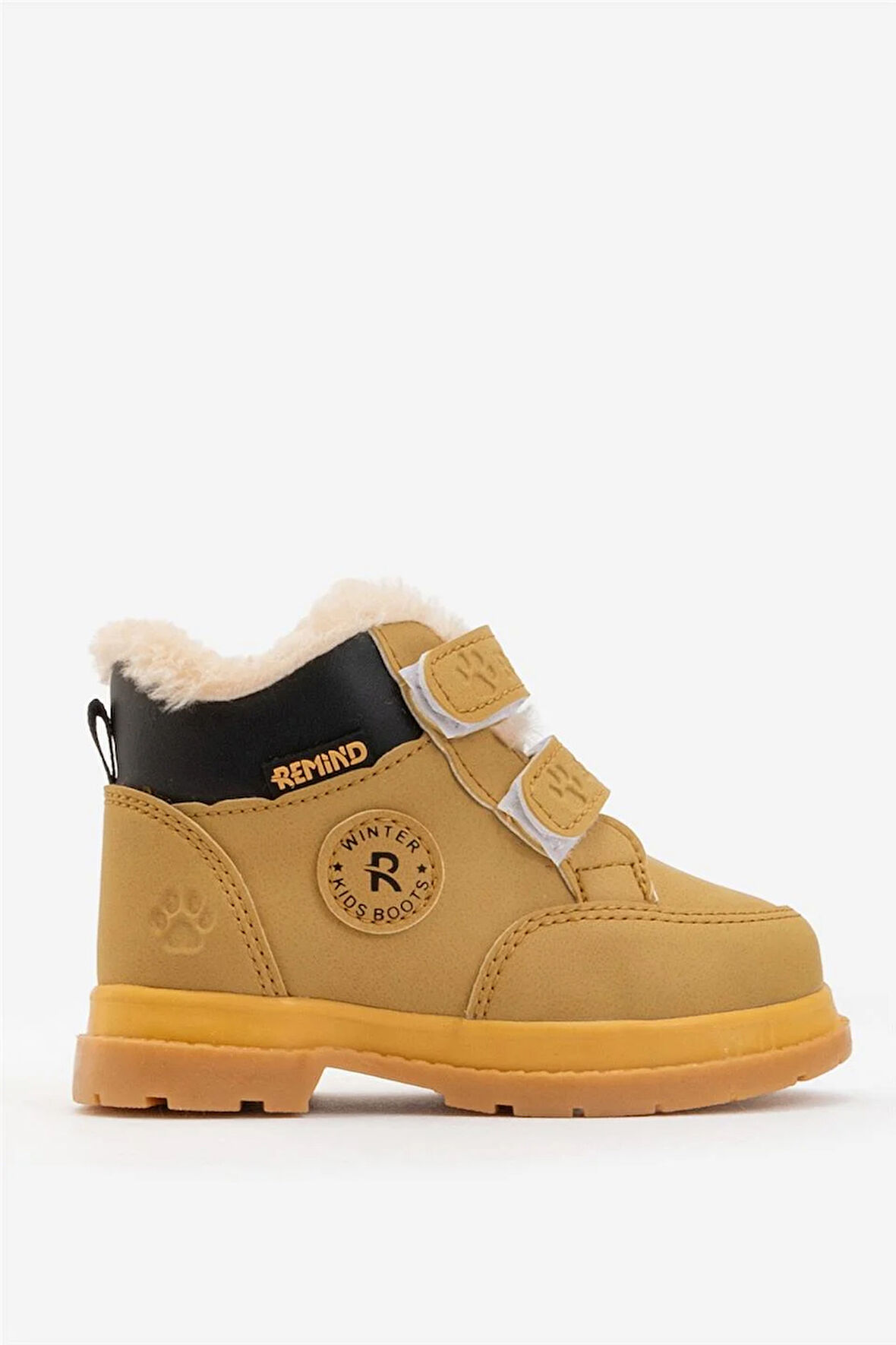 Kışlık İçi Kürklü Bebe Bot (22-25) CAMEL