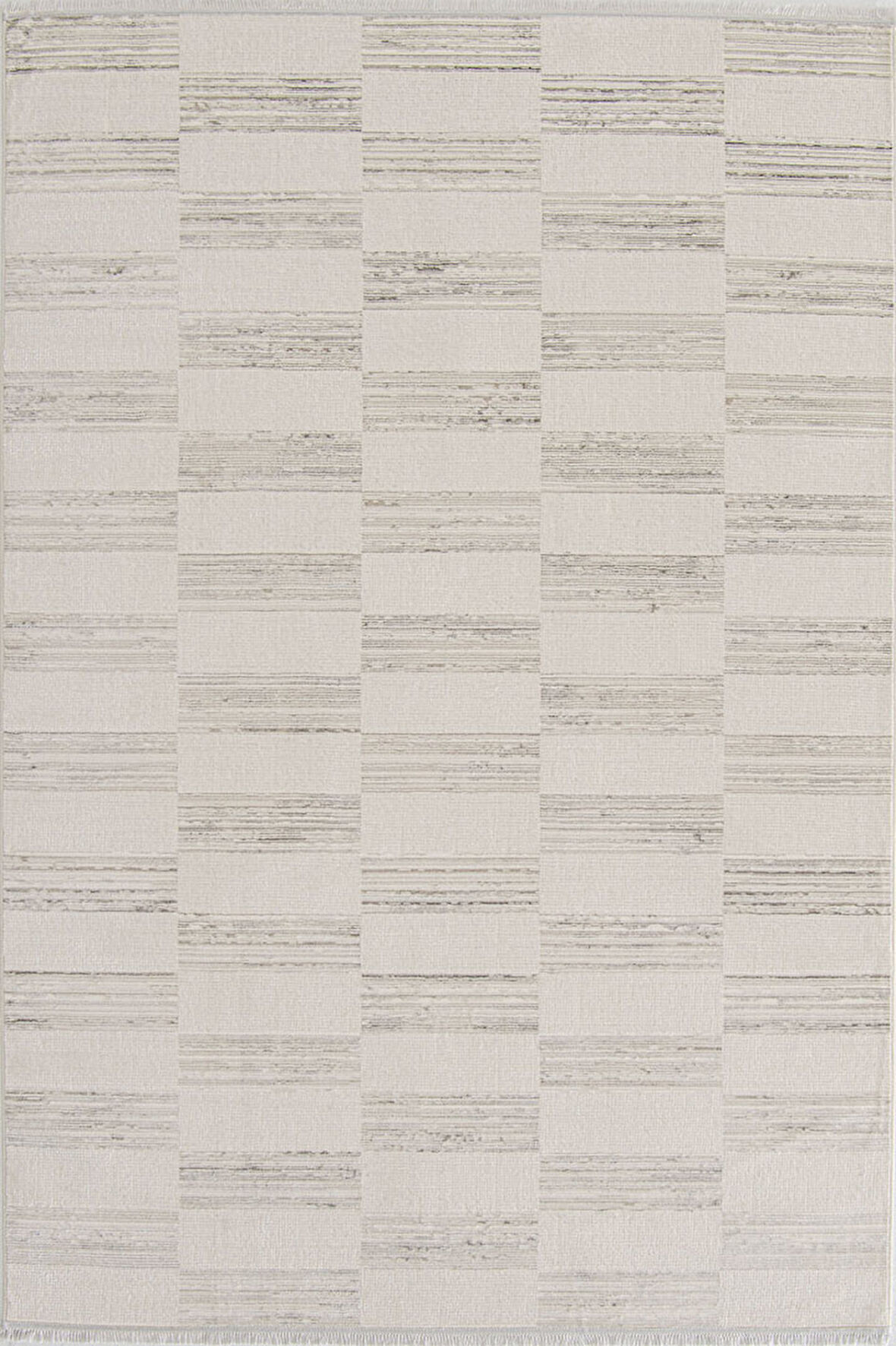 Enti Halı Lune Koleksiyonu Saçaklı Halı 8702 Gri