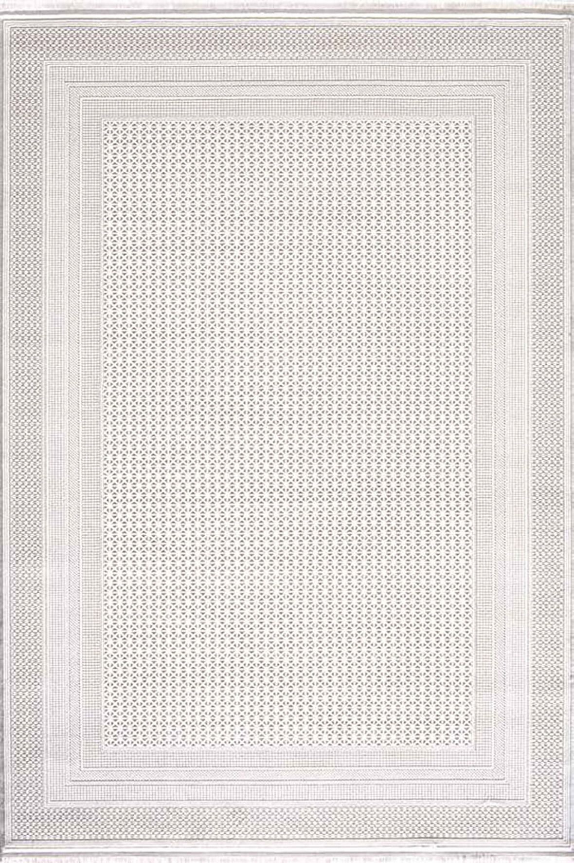 Enti Halı Miras Koleksiyonu Akrilik Saçaklı Halı 6818 Beyaz 