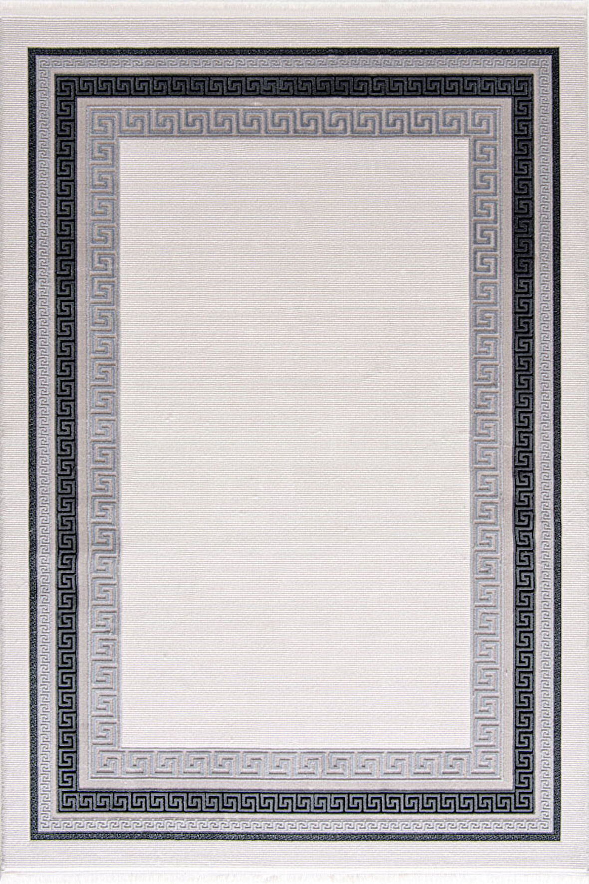 Enti Halı Miras Koleksiyonu Akrilik Saçaklı Halı 6815 Gri