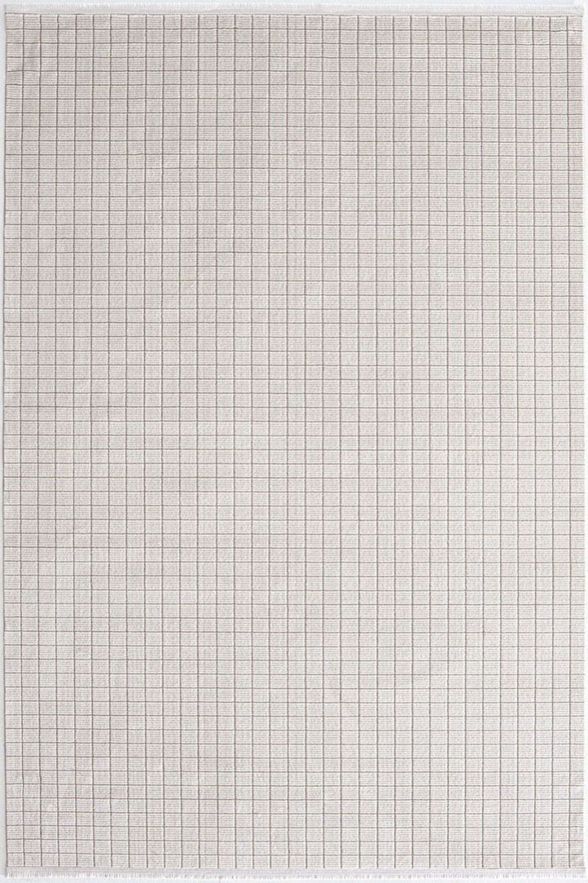 Enti Halı Lavin Koleksiyonu Akrilik Saçaklı Halı 4812 Krem