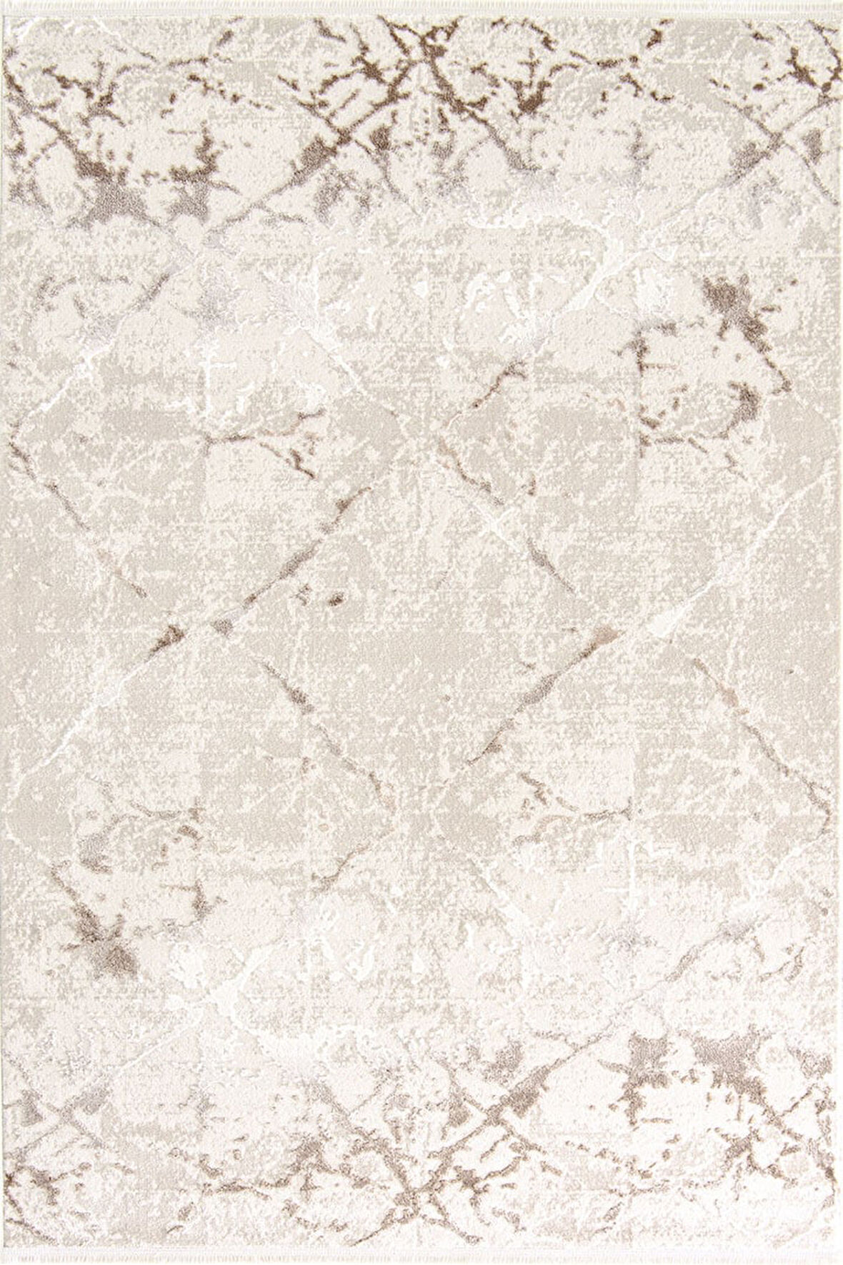 Enti Halı Eliza Koleksiyonu Akrilik Saçaklı Halı 4329 Vizon