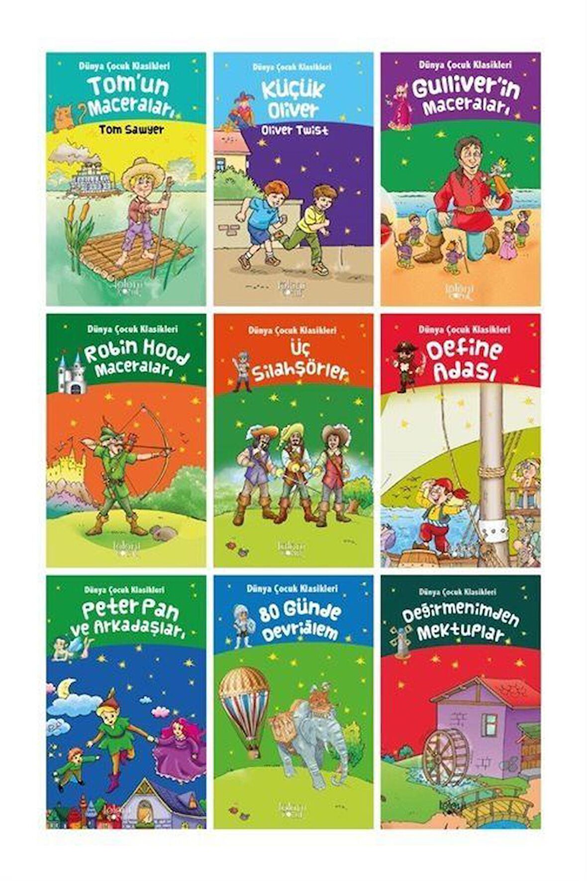 Macera Kitapları Seti (9 Kitap Takım)