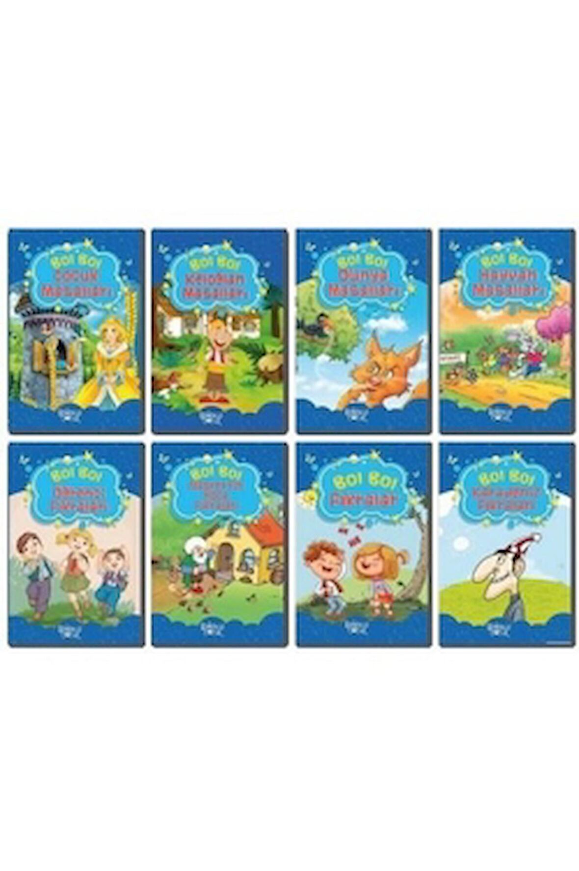 Bol Bol Fıkra ve Masallar Seti (8 Kitap Takım)