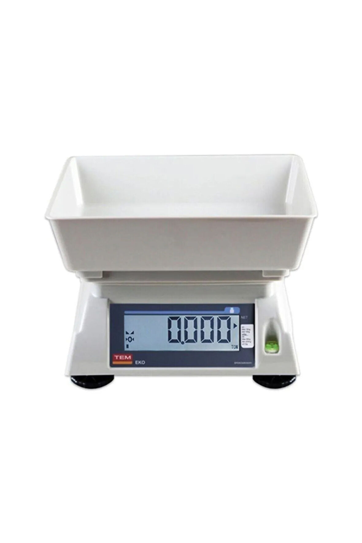 Eko+ Lcd 15 Kg/10 gr Çift Ekranlı Onaylı Tartım Terazisi