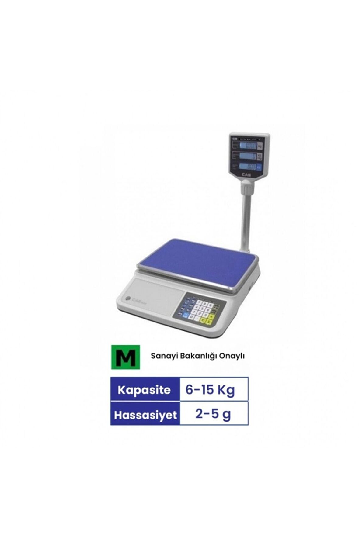 Pr Iı Plus 15 Kg. Fiyat Hesaplamalı Boyunlu Terazi