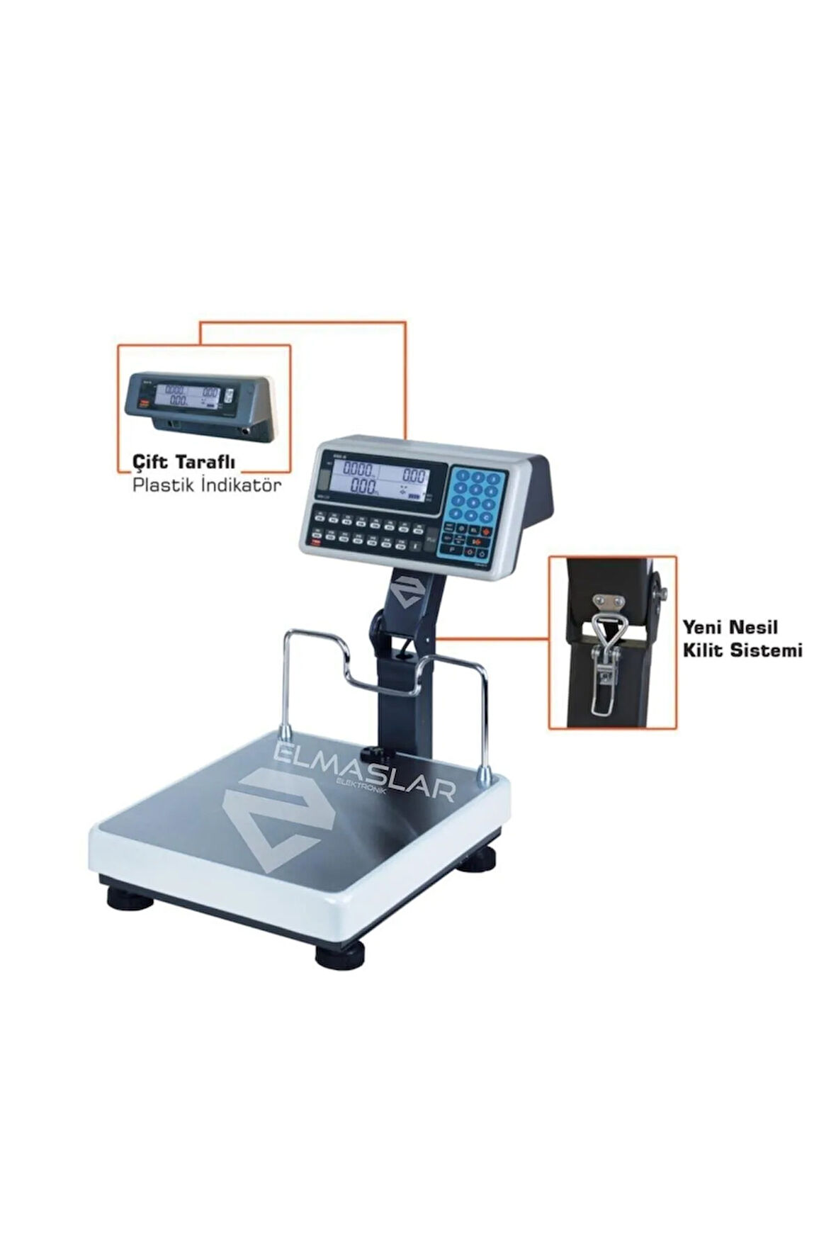 40x35 Katlanır Boyun Fiyat Hesaplamalı Terazi