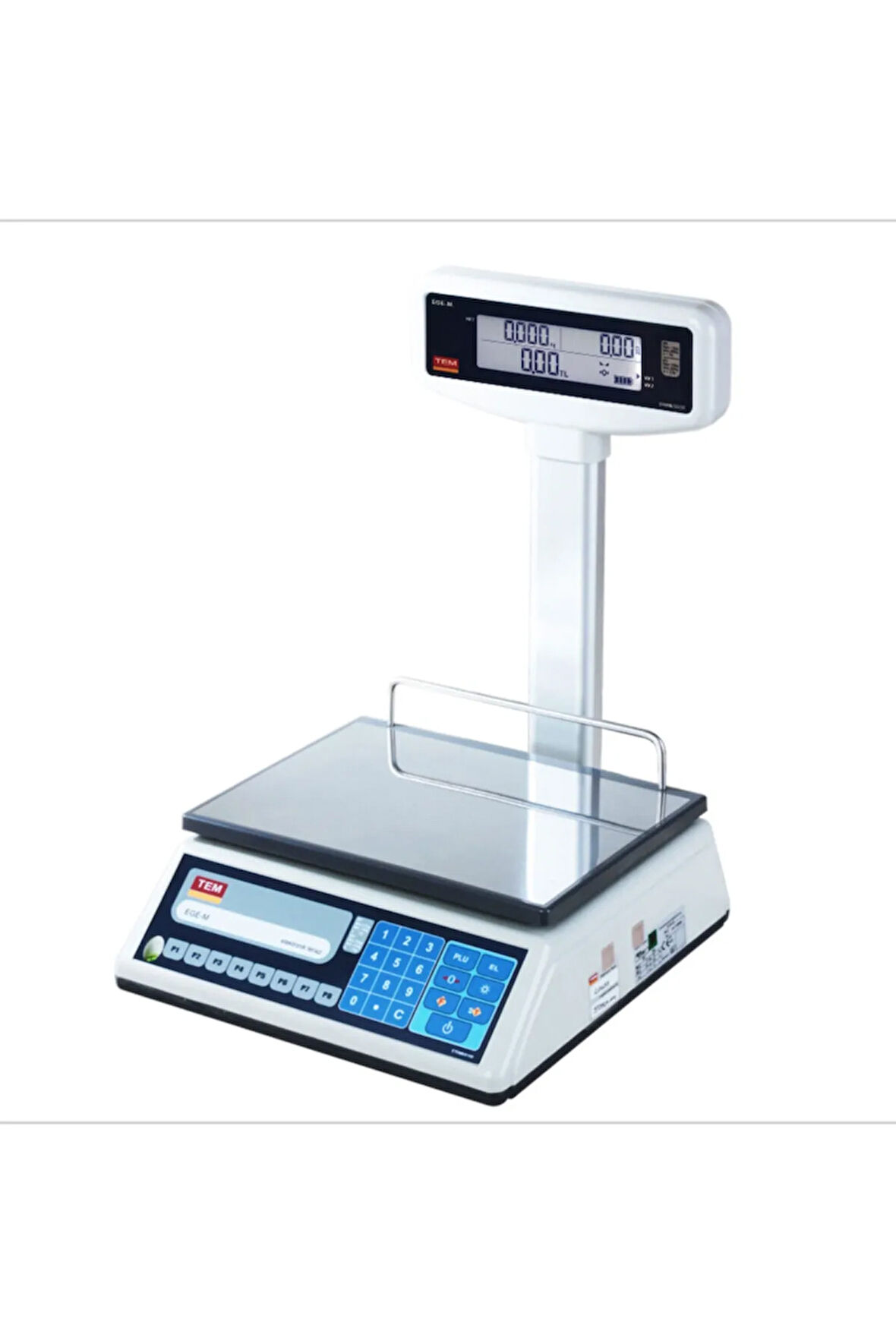 Ege Lcd 30 Kg Boyunlu Onaylı Terazi - Terazi 2 Yıl Garantili